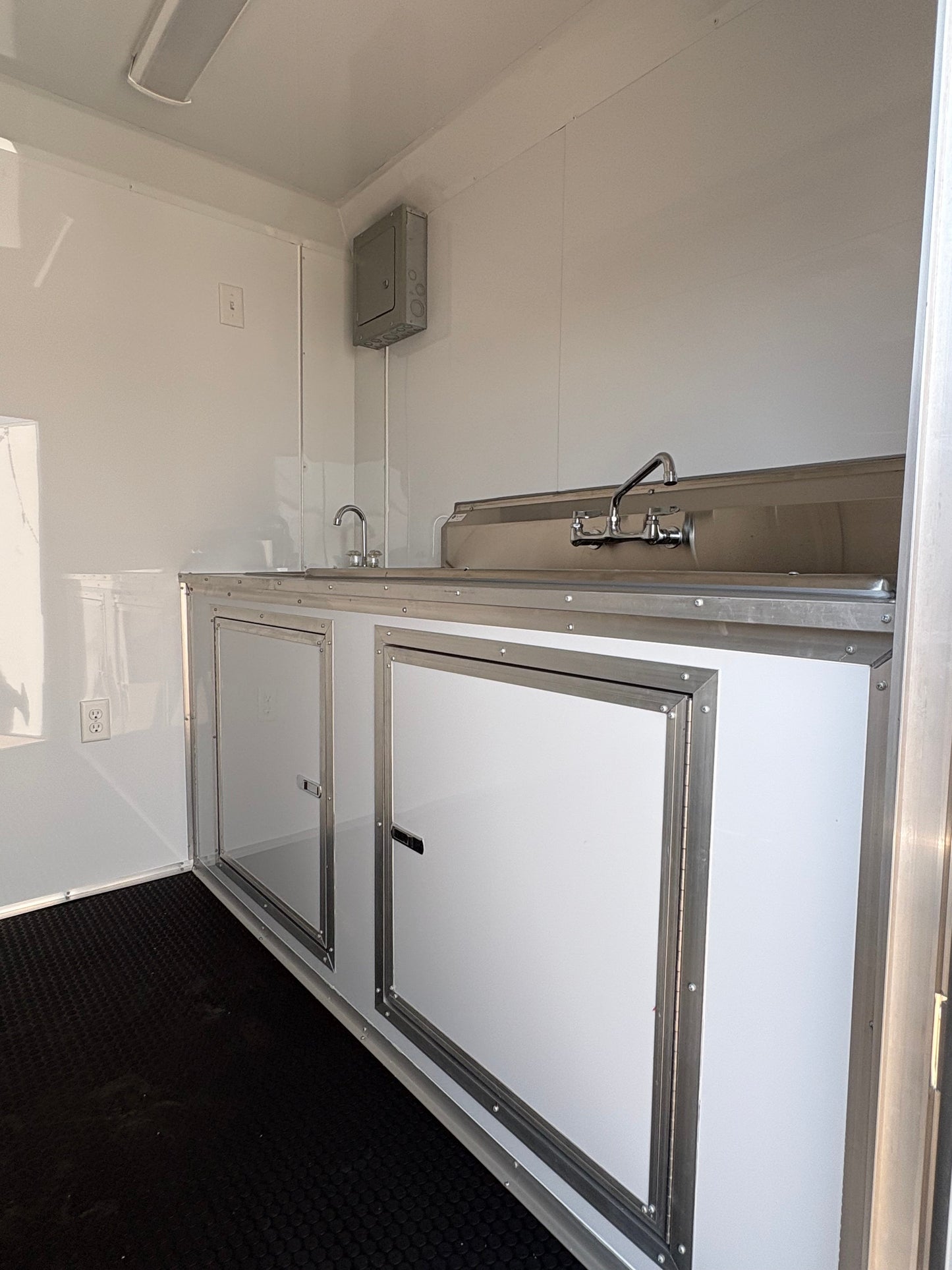 7x12 Small Vending Trailer with sink package XTREME TRAILER SALES