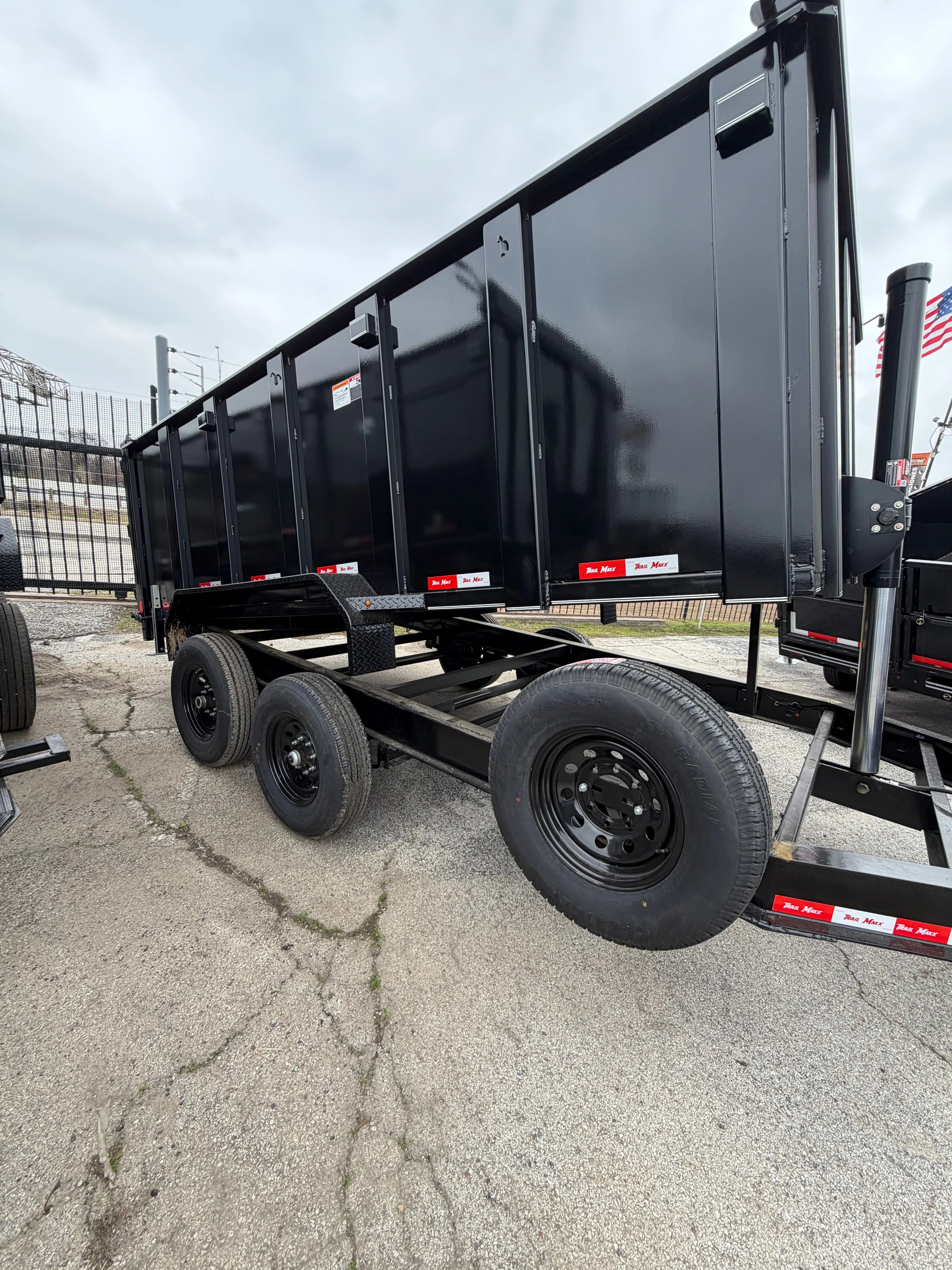 83X14 4 FT WALL BUMPER PULL TELESCOPIC TRAILER My Store