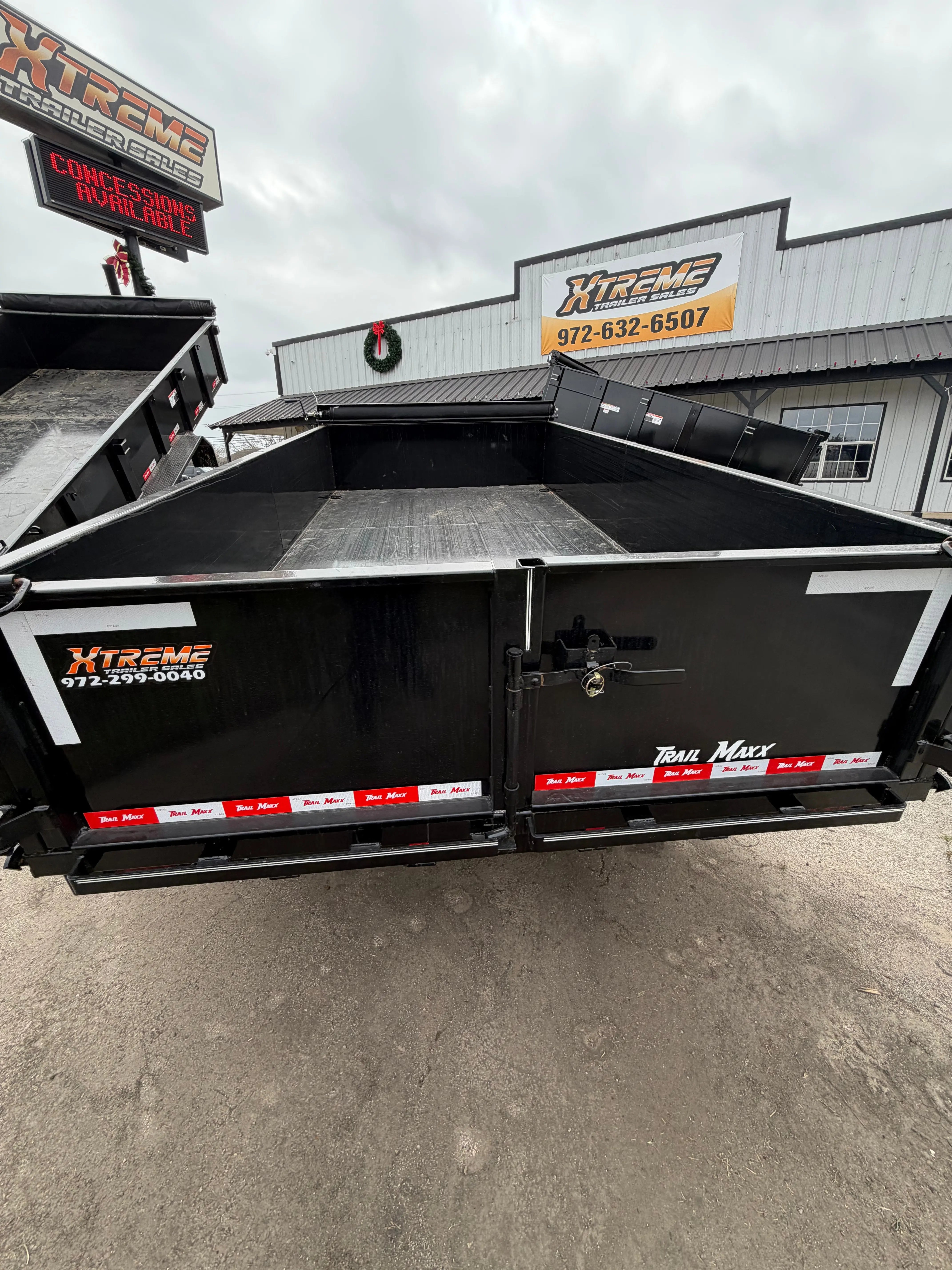 83X14 2 FT WALL BUMPER PULL DUMP W/SPARE TIRE My Store