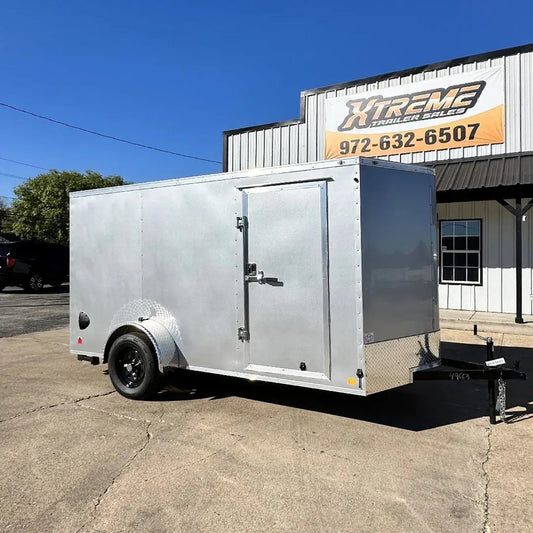 6X12 SINGLE AXLE CONTINENTAL CARGO / ENCLOSED TRAILER My Store