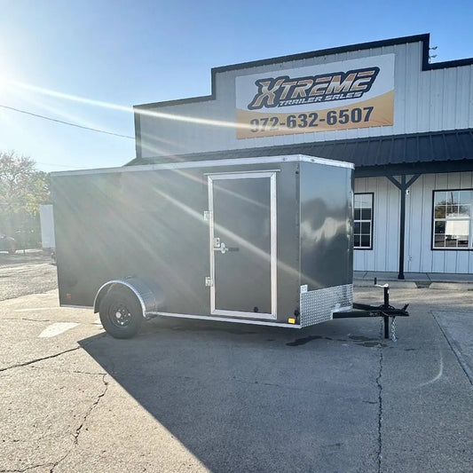 6X12 SINGLE AXLE CONTINENTAL CARGO / ENCLOSED TRAILER My Store