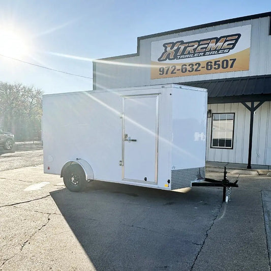 6X12 SINGLE AXLE CONTINENTAL CARGO / ENCLOSED TRAILER My Store