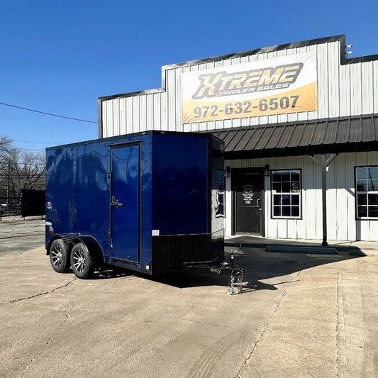 6X12 TANDEM AXLE 7FT. INTERIOR CONTINENTAL CARGO / ENCLOSED TRAILER My Store