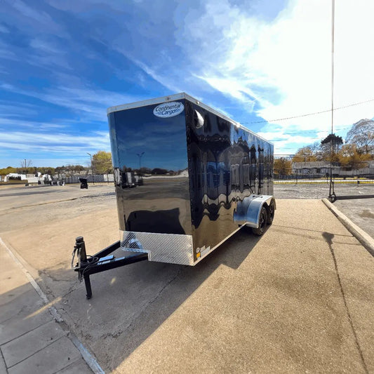 7X14 TANDEM AXLE CONTINENTAL CARGO ENCLOSED TRAILER My Store