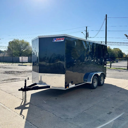 7X14 TANDEM AXLE PACE AMERICAN ENCLOSED TRAILER My Store
