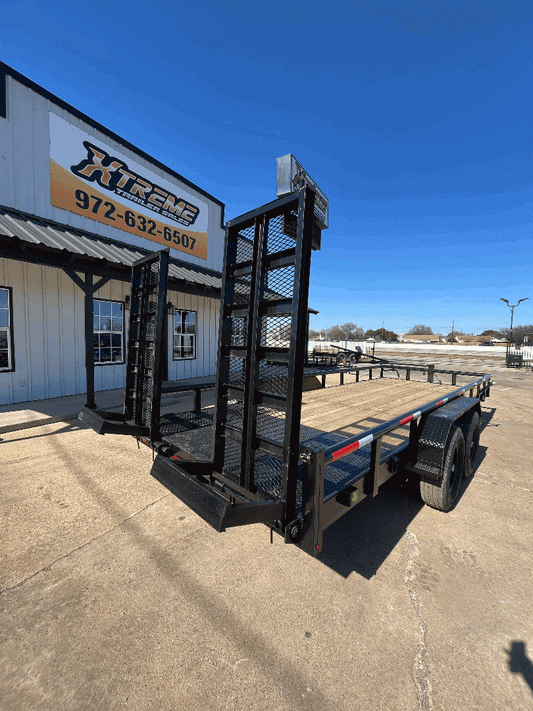 83X20 STANLEY UTILITY TRAILER STAND UP RAMPS 14K My Store
