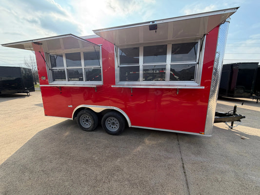 8.5X16 Concession Cargo Food Trailer My Store