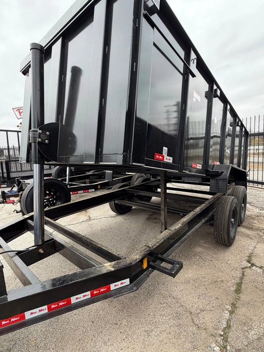 16 LONG, 4 FT WALL DUMP W/SPARE TIRE My Store