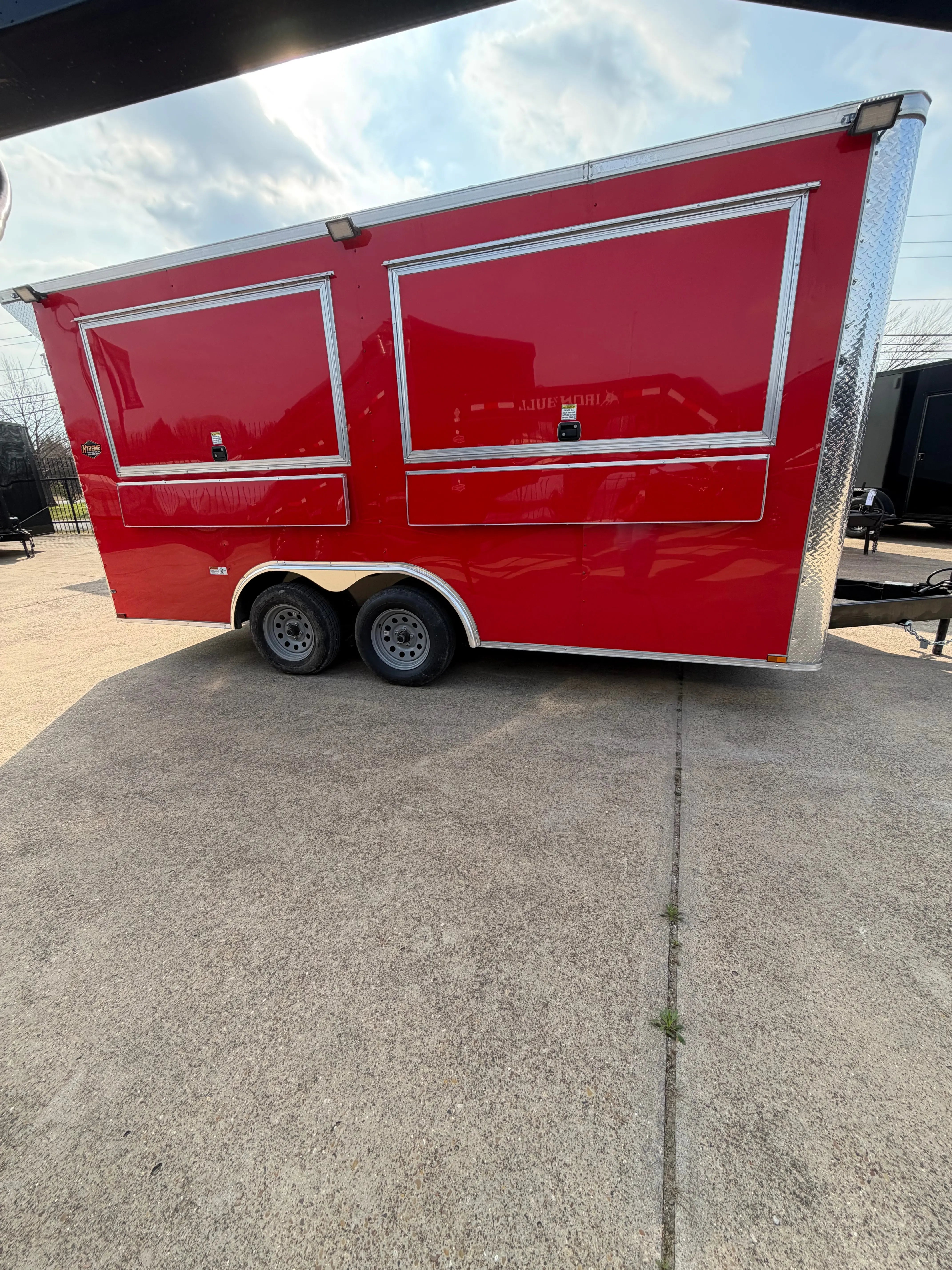 8.5X16 Concession Cargo Food Trailer My Store