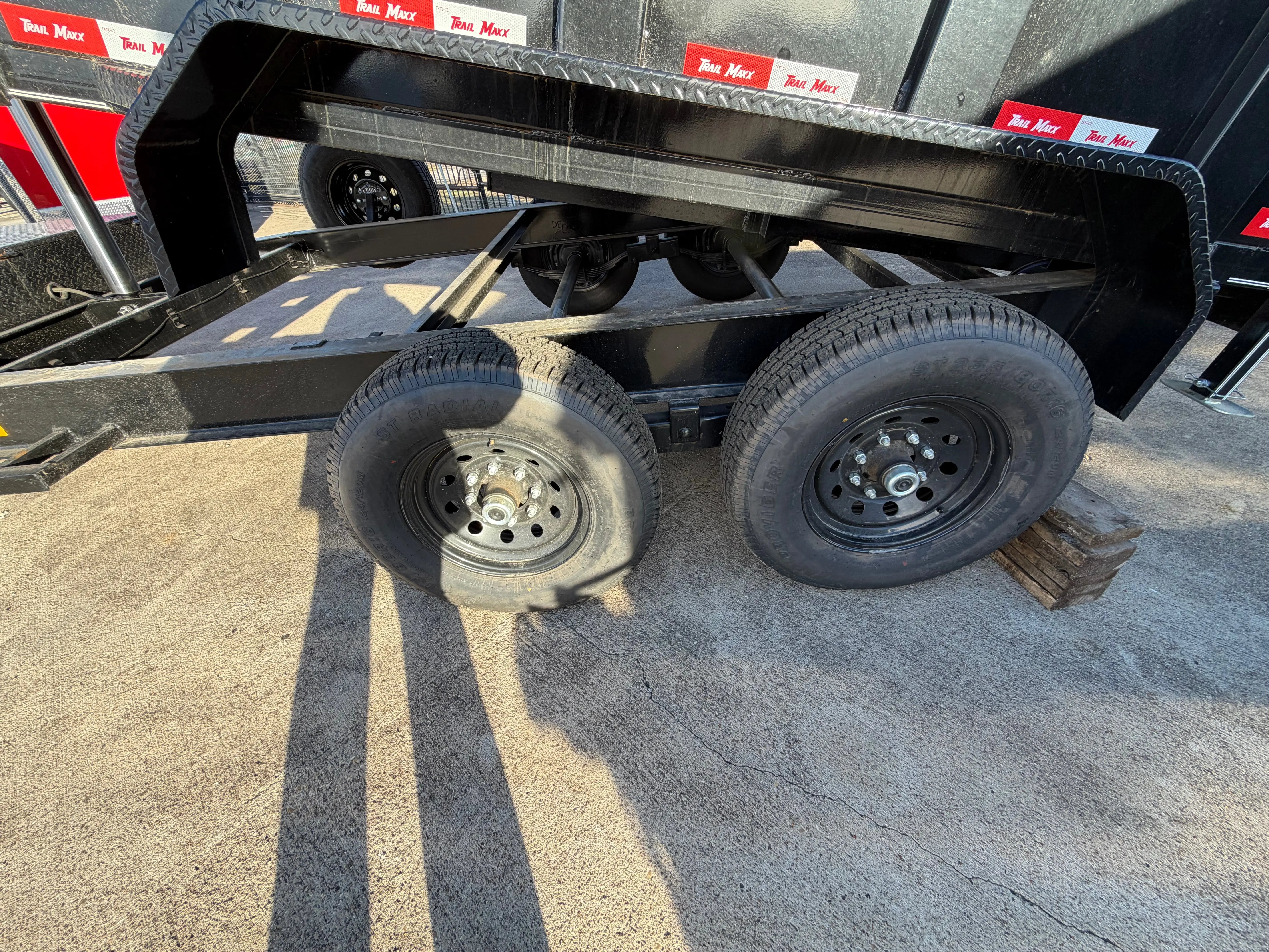 83X12X 4 FT WALL BUMPER PULL TELESCOPIC TRAILER My Store