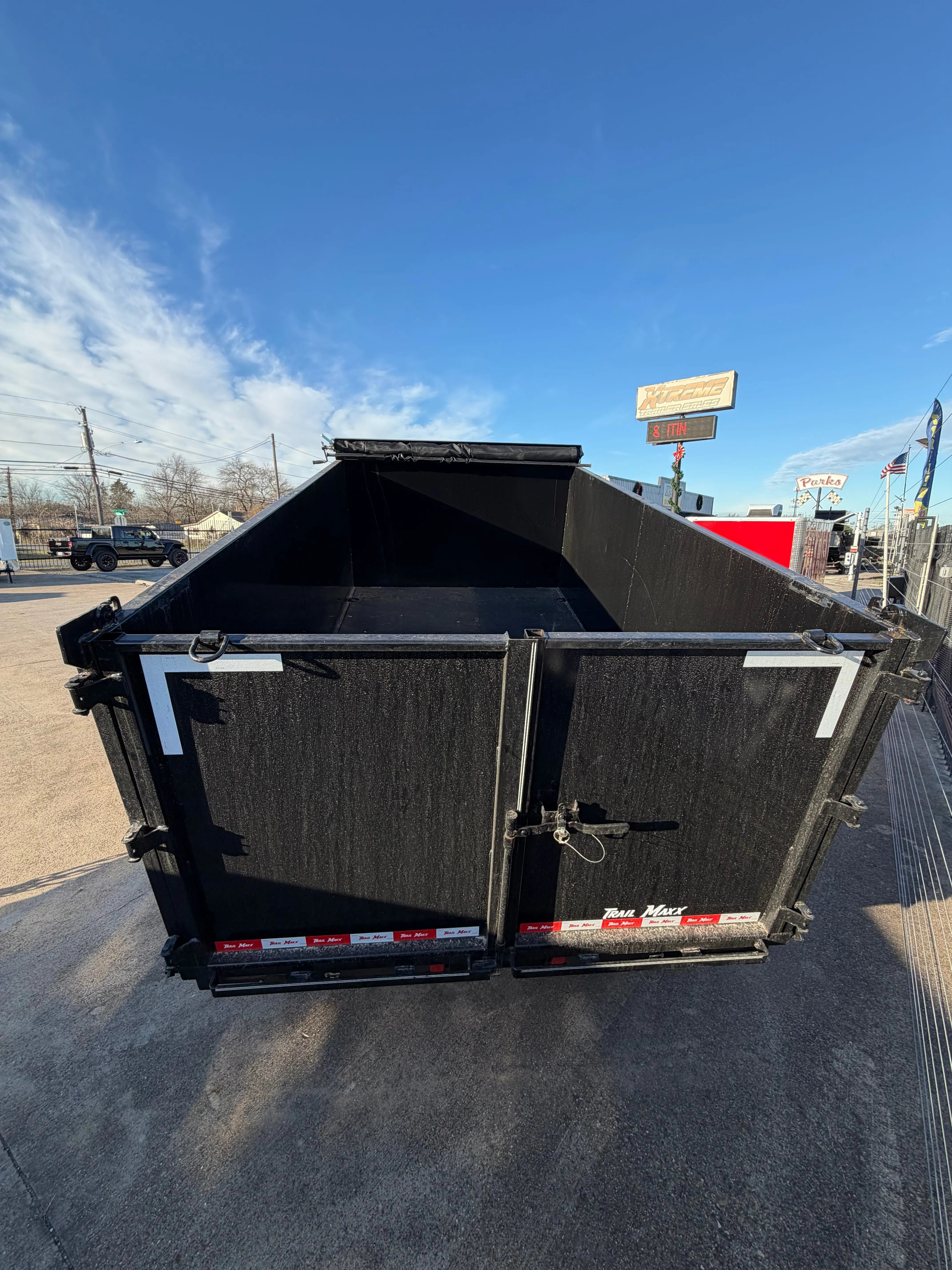 83X12X 4 FT WALL BUMPER PULL TELESCOPIC TRAILER My Store