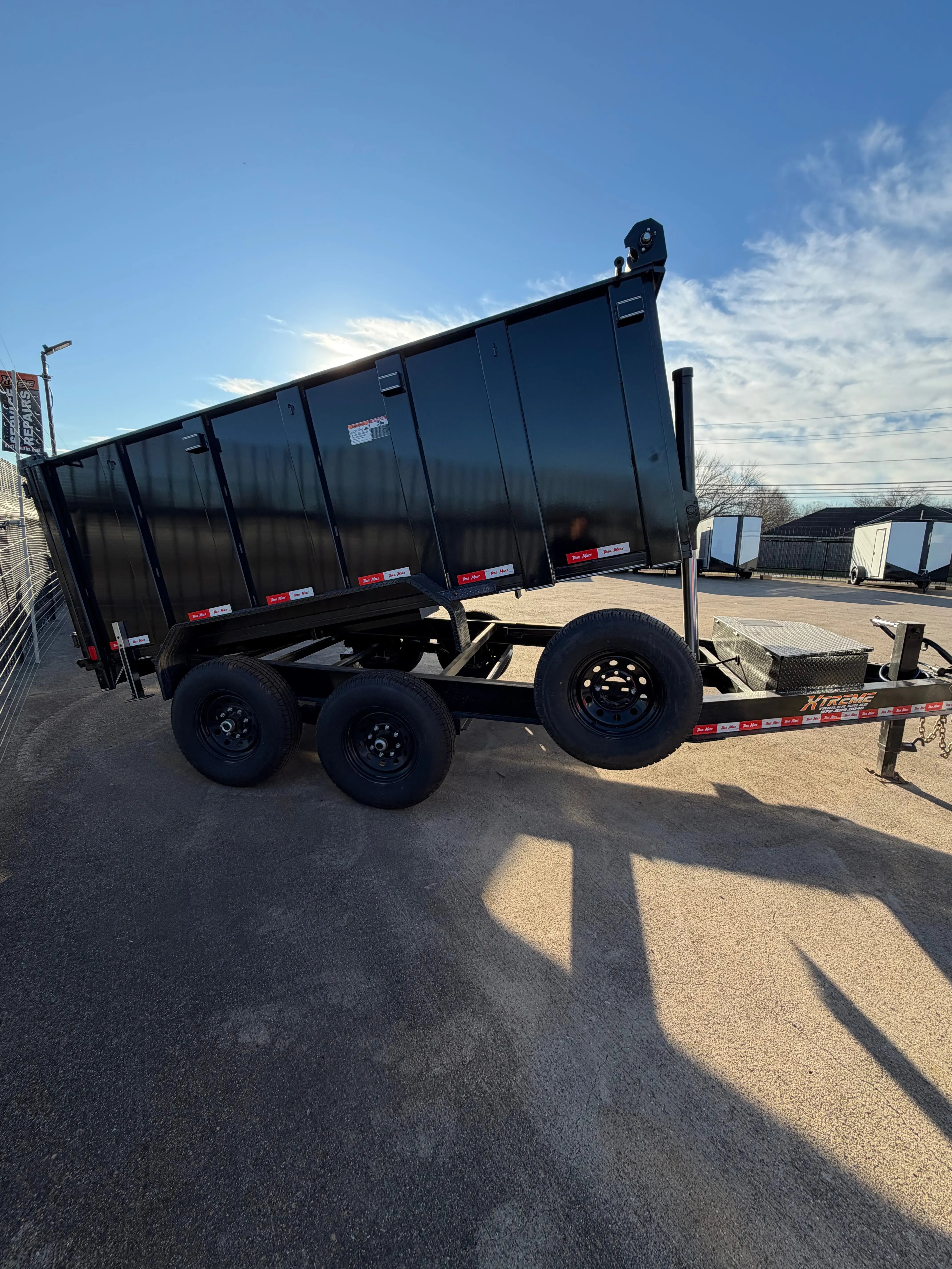 83X12X 4 FT WALL BUMPER PULL TELESCOPIC TRAILER My Store