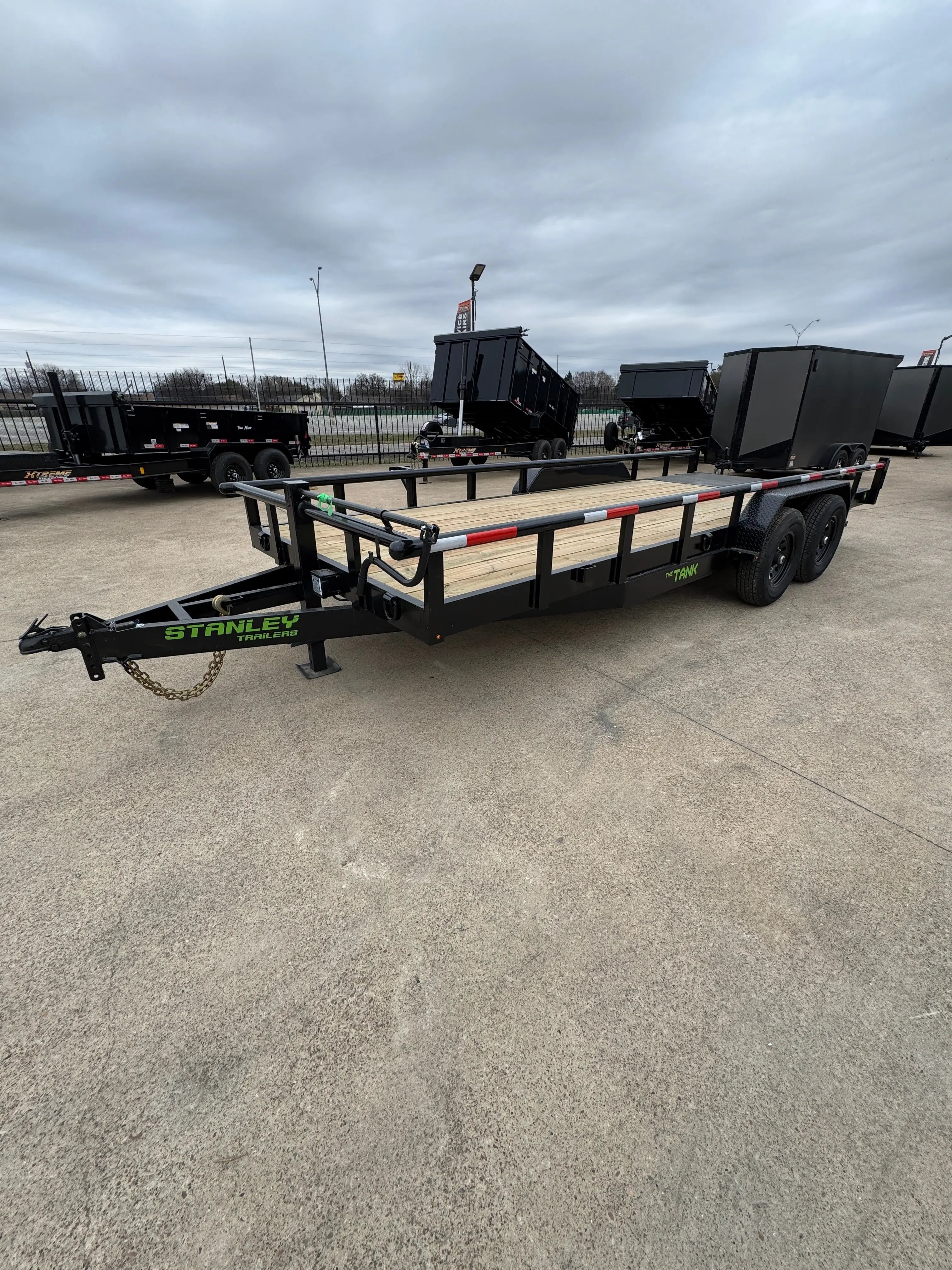 83X20 Equipment Hauler Round Pipe Utility My Store