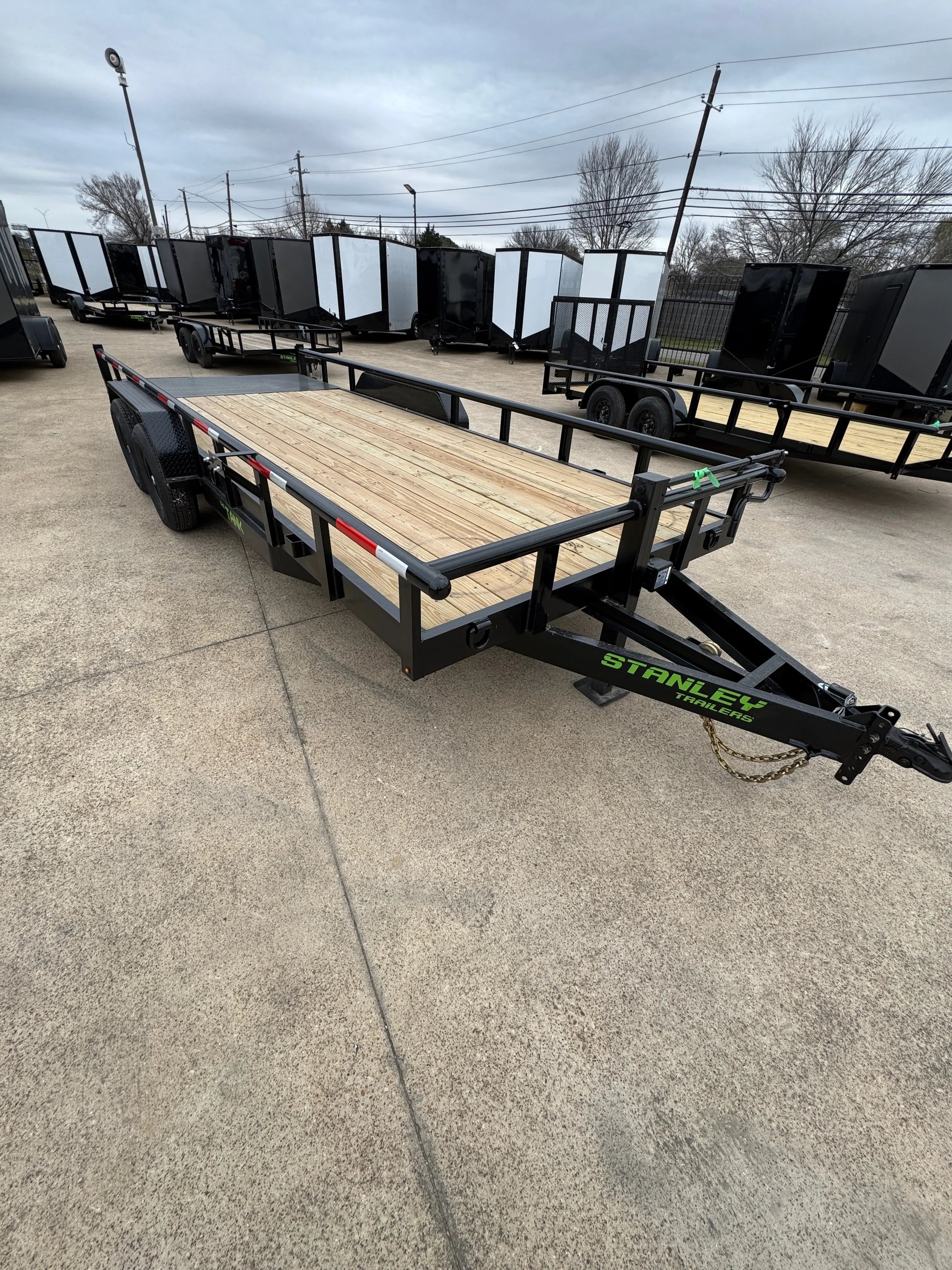 83X20 Equipment Hauler Round Pipe Utility My Store