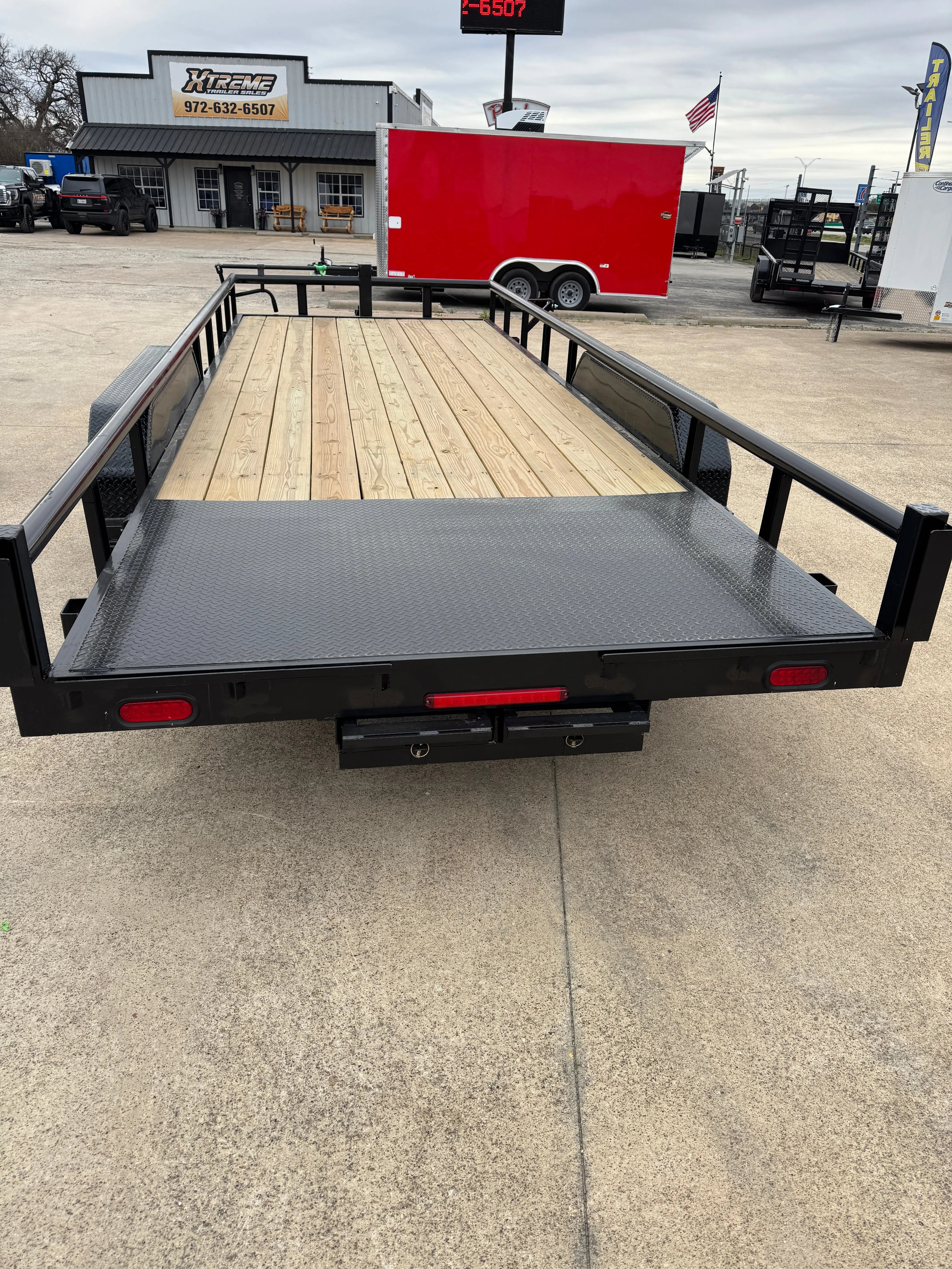 83X20 Equipment Hauler Round Pipe Utility My Store