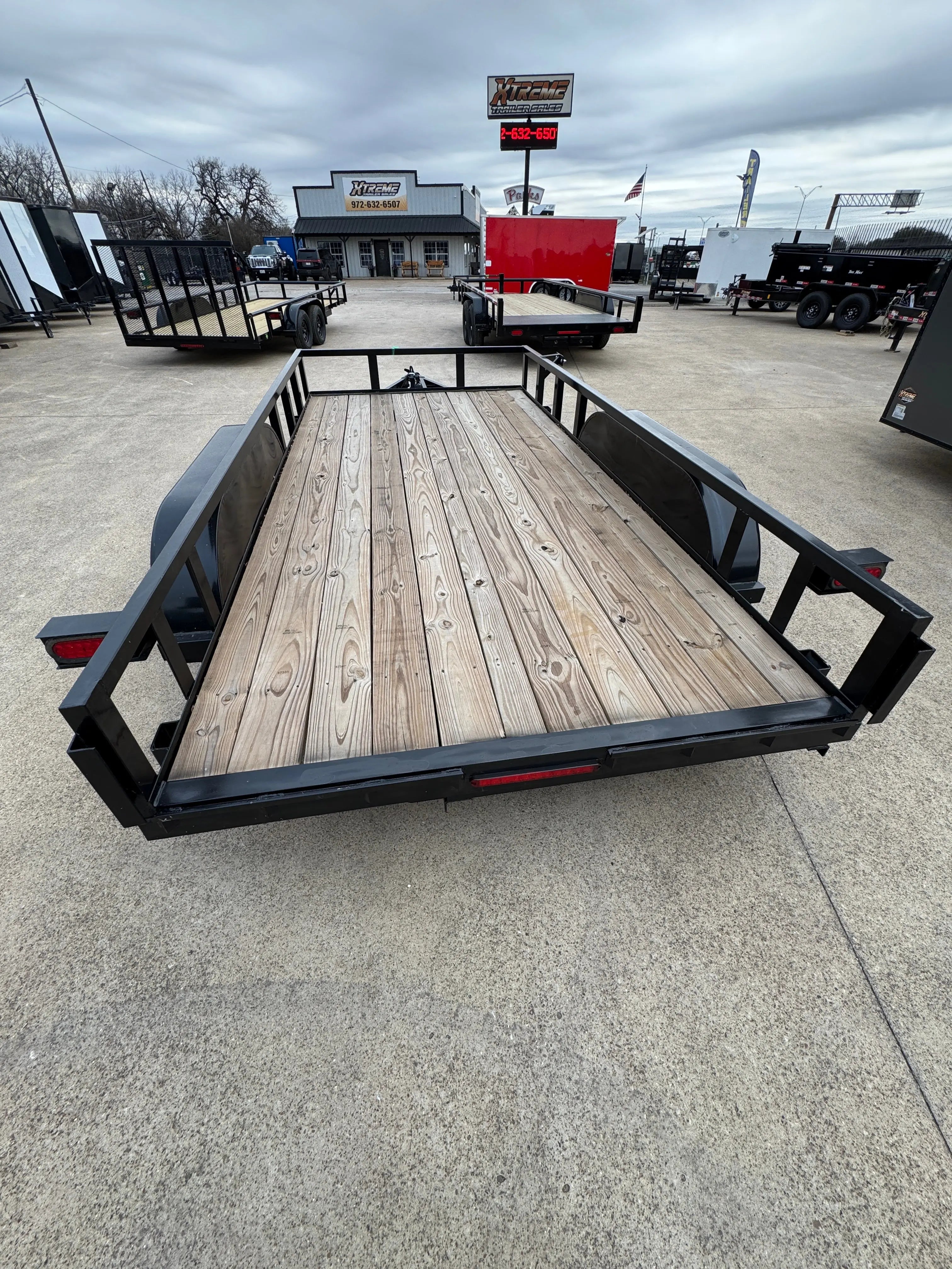 77X14 STANLEY UTILITY TRAILER SQUARE TOP My Store