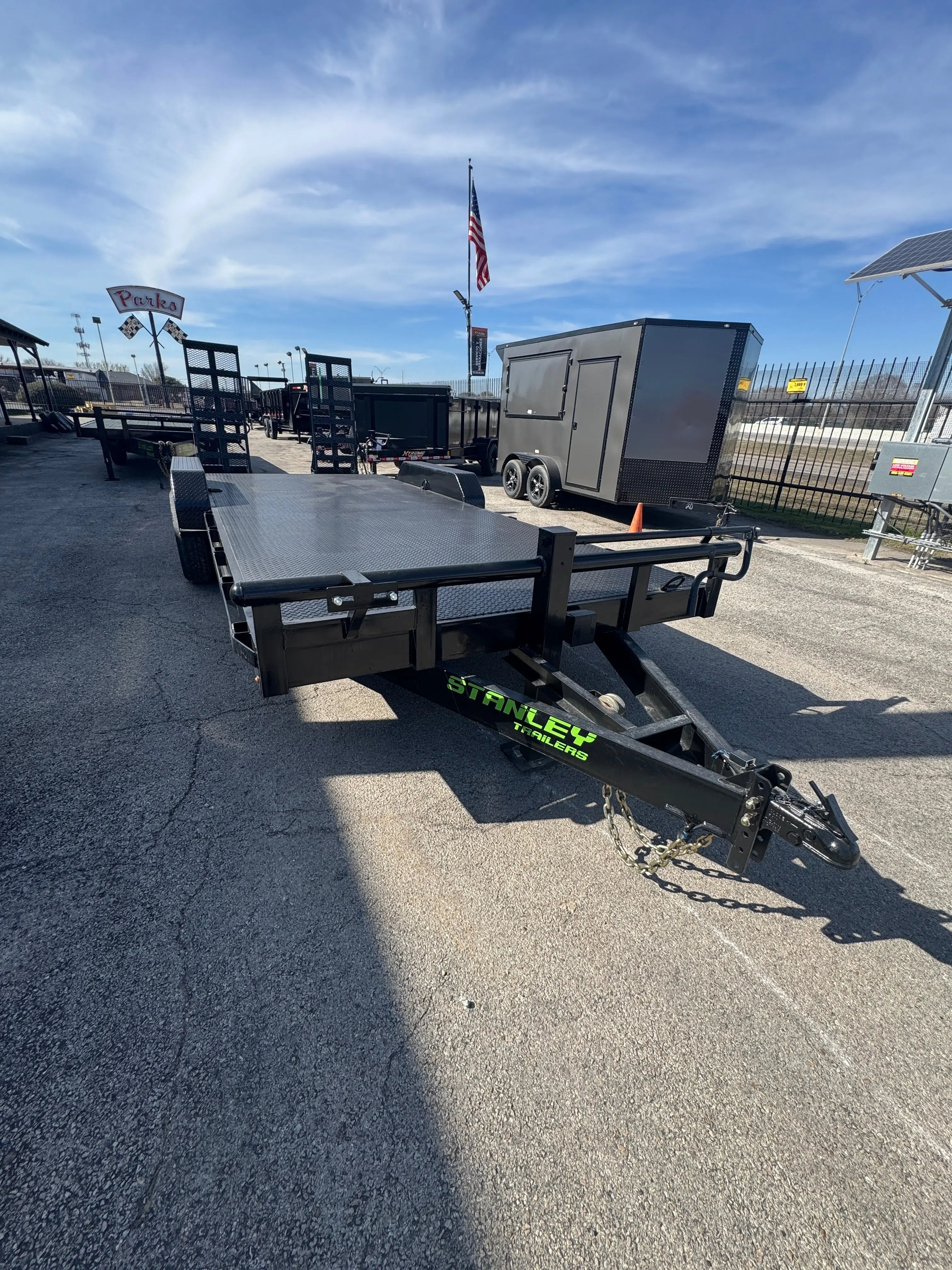 83X20 14k Steel Deck Equipment Round Pipe Car Hauler My Store