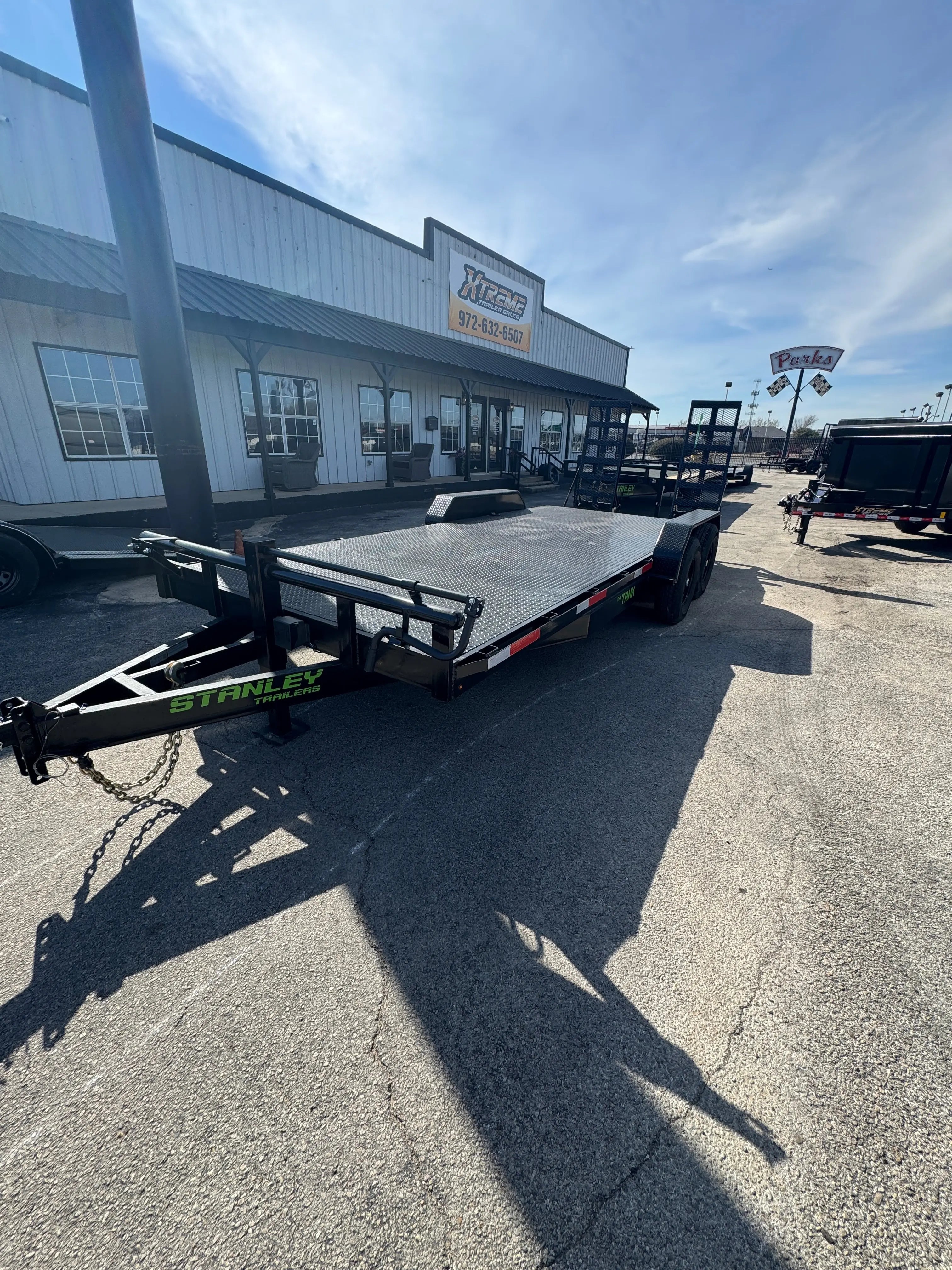 83X20 14k Steel Deck Equipment Round Pipe Car Hauler My Store