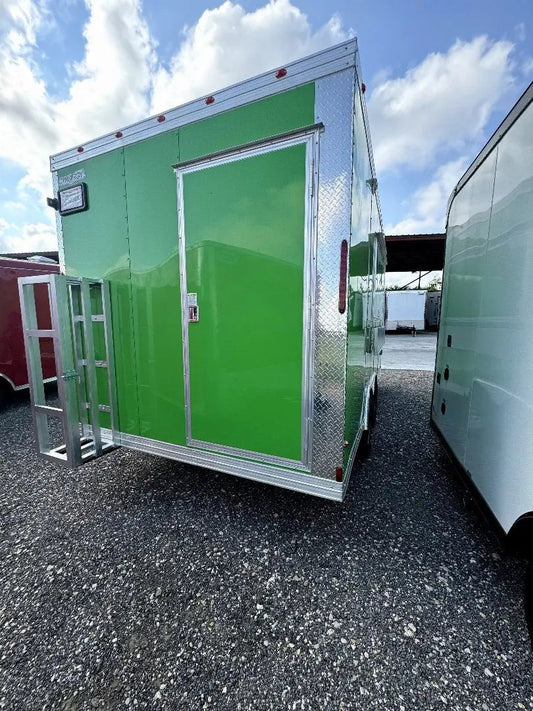 2024 8.5x16 Concession trailer with Hood Vent Concession My Store