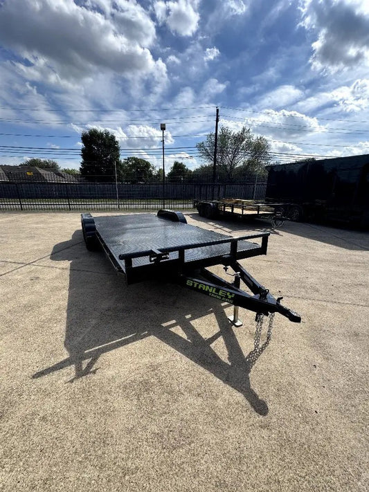 83X20 Tandem Axle Steel Deck Stanley Trailer Car Hauler My Store