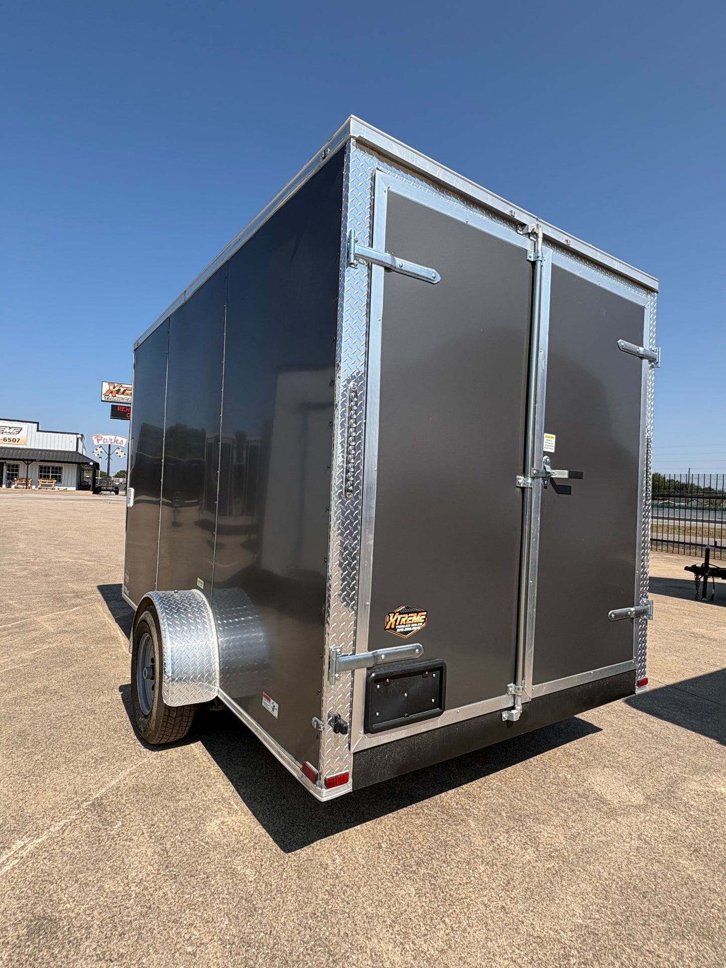 7x12 Small Vending Trailer with sink package XTREME TRAILER SALES