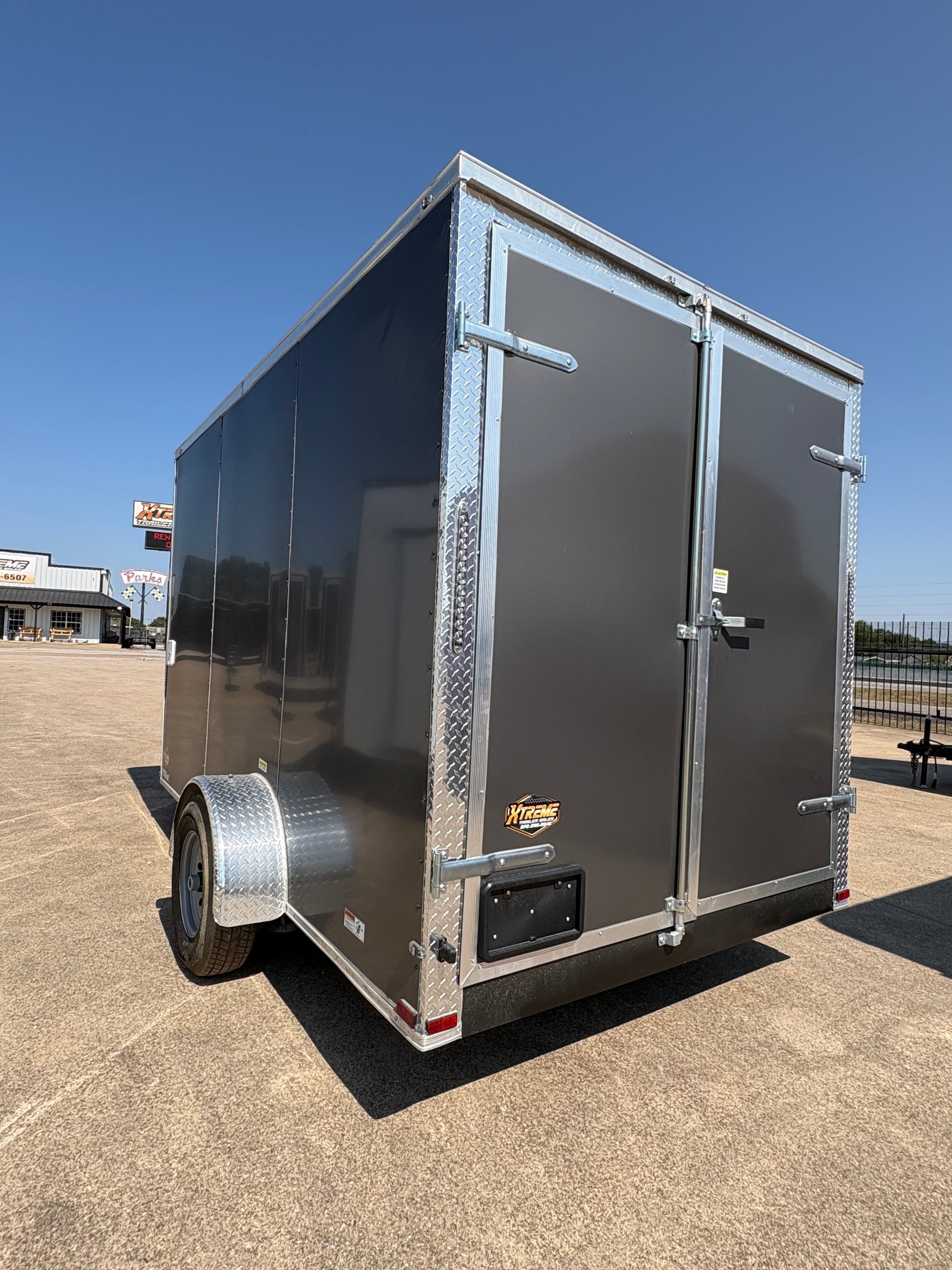 7x12 Small Vending Trailer with sink package XTREME TRAILER SALES