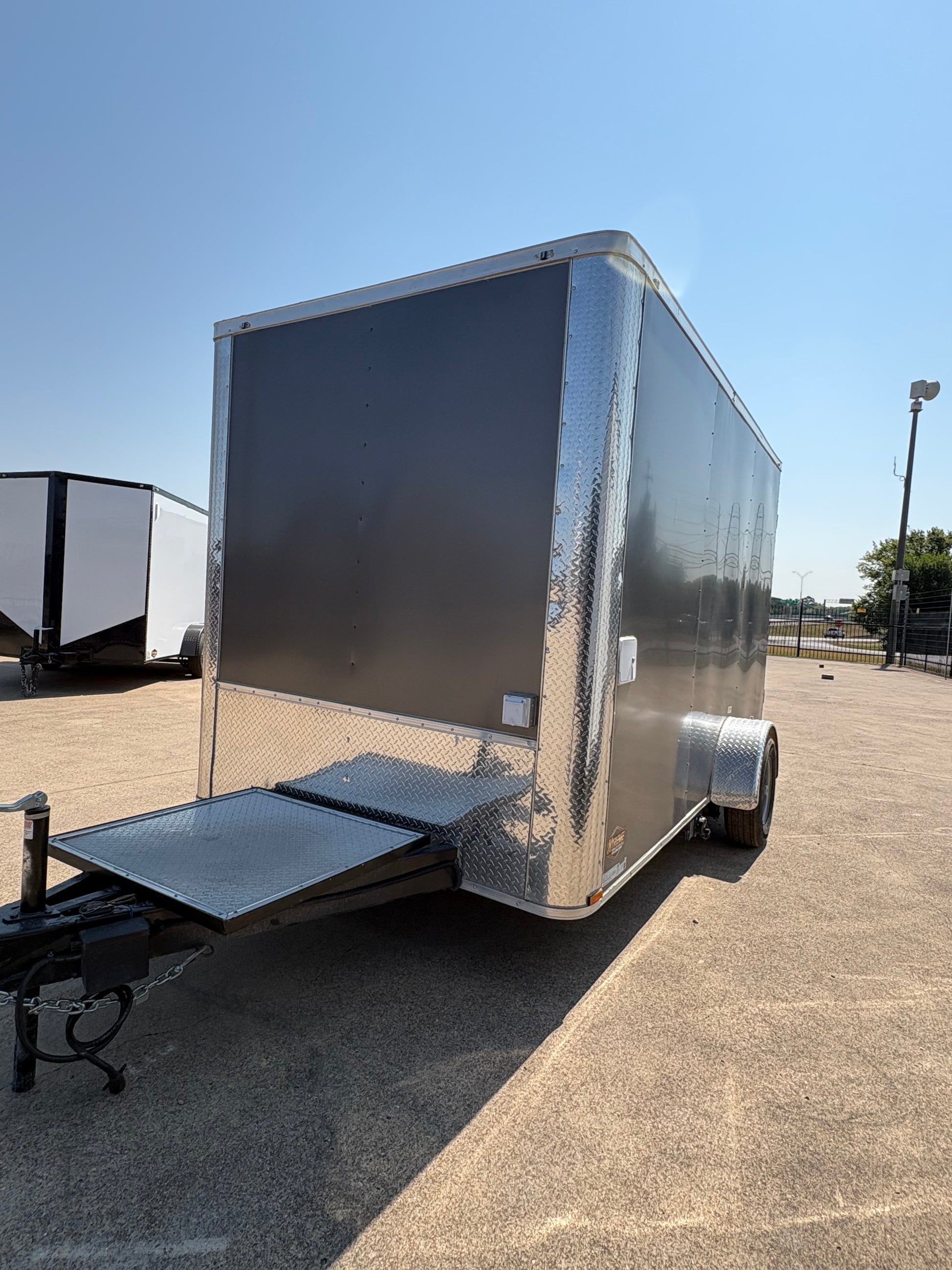 7x12 Small Vending Trailer with sink package XTREME TRAILER SALES