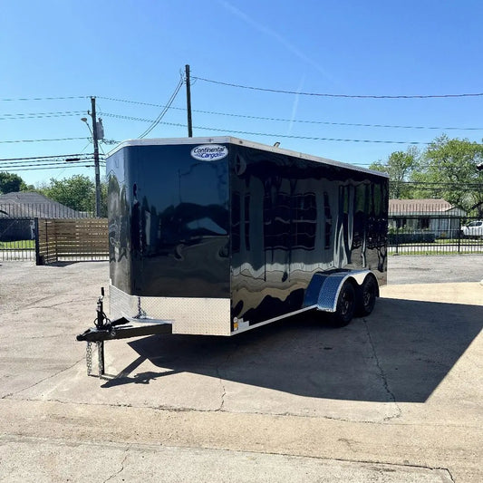 7X16 TANDEM AXLE 6'6 INT. CONTINENTAL CARGO / ENCLOSED TRAILER My Store