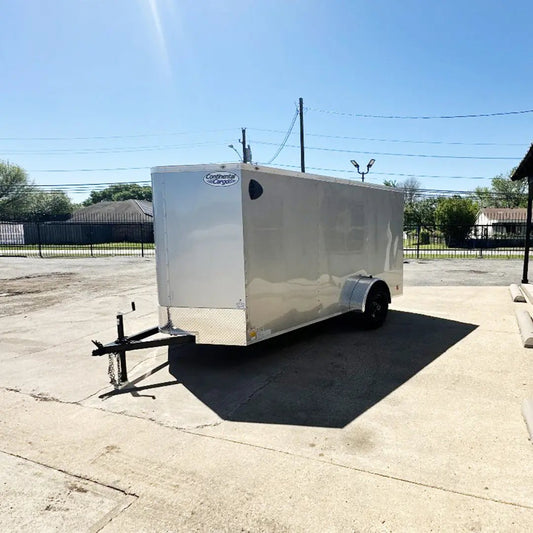 6X12 SINGLE AXLE 6FT. INTERIOR CONTINENTAL CARGO / ENCLOSED TRAILER My Store