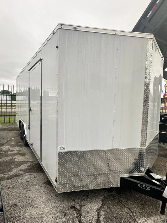 8.5X20 7FT INTERIOR CAR HAULER CARGO ENCLOSED My Store