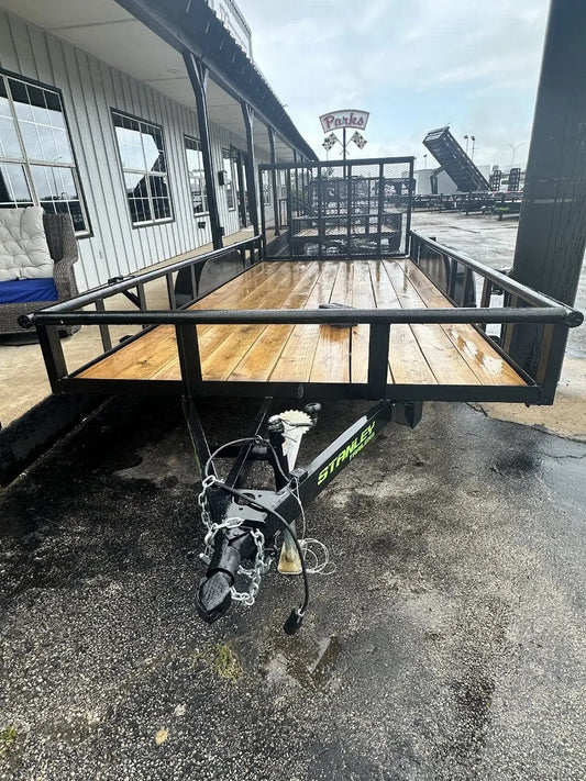 83X16 STANLEY UTILITY TRAILER W/ GATE My Store