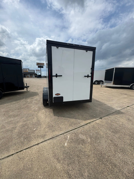 6X12 Blackout Trim Enclosed Cargo My Store