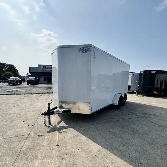 7X16 TANDEM AXLE 7 FT. INTERIOR HEIGHT CONTINENTAL CARGO / ENCLOSED TRAILER My Store