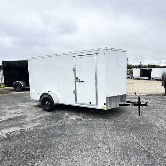 6X12 SINGLE AXLE 6FT. INTERIOR HEIGHT CONTINENTAL CARGO / ENCLOSED TRAILER My Store