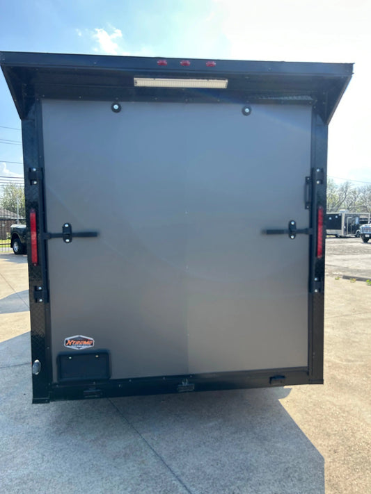 7X16 POLYCORE Charcoal Blackout W/Wing Enclosed Cargo My Store