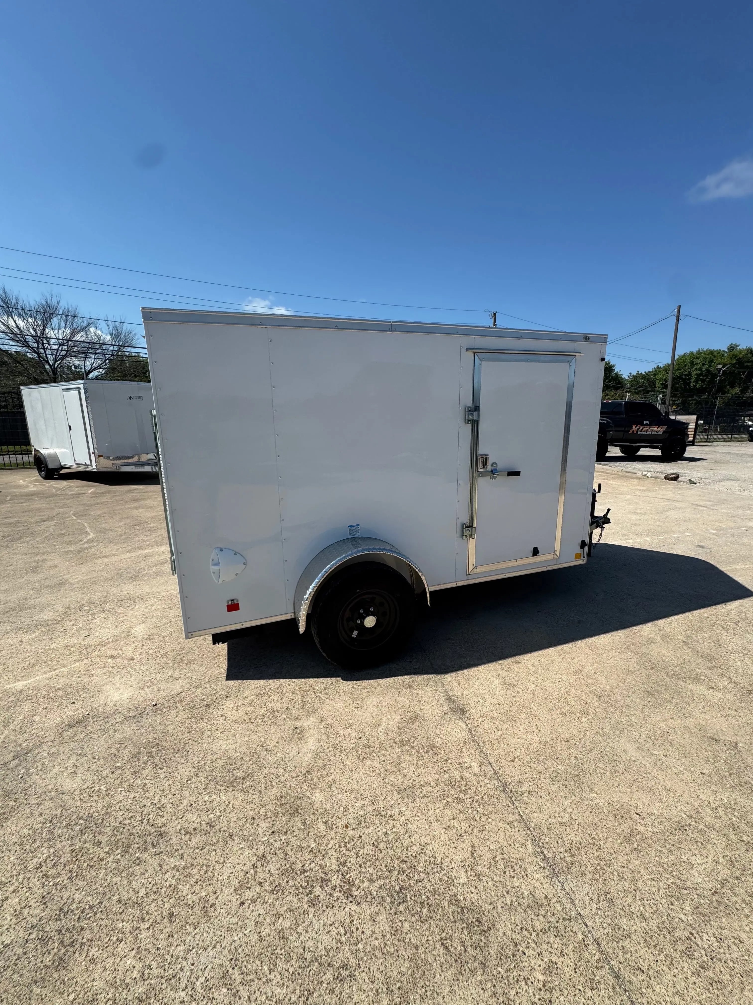 5X10 Single Axle Enclosed Trailer Cargo My Store