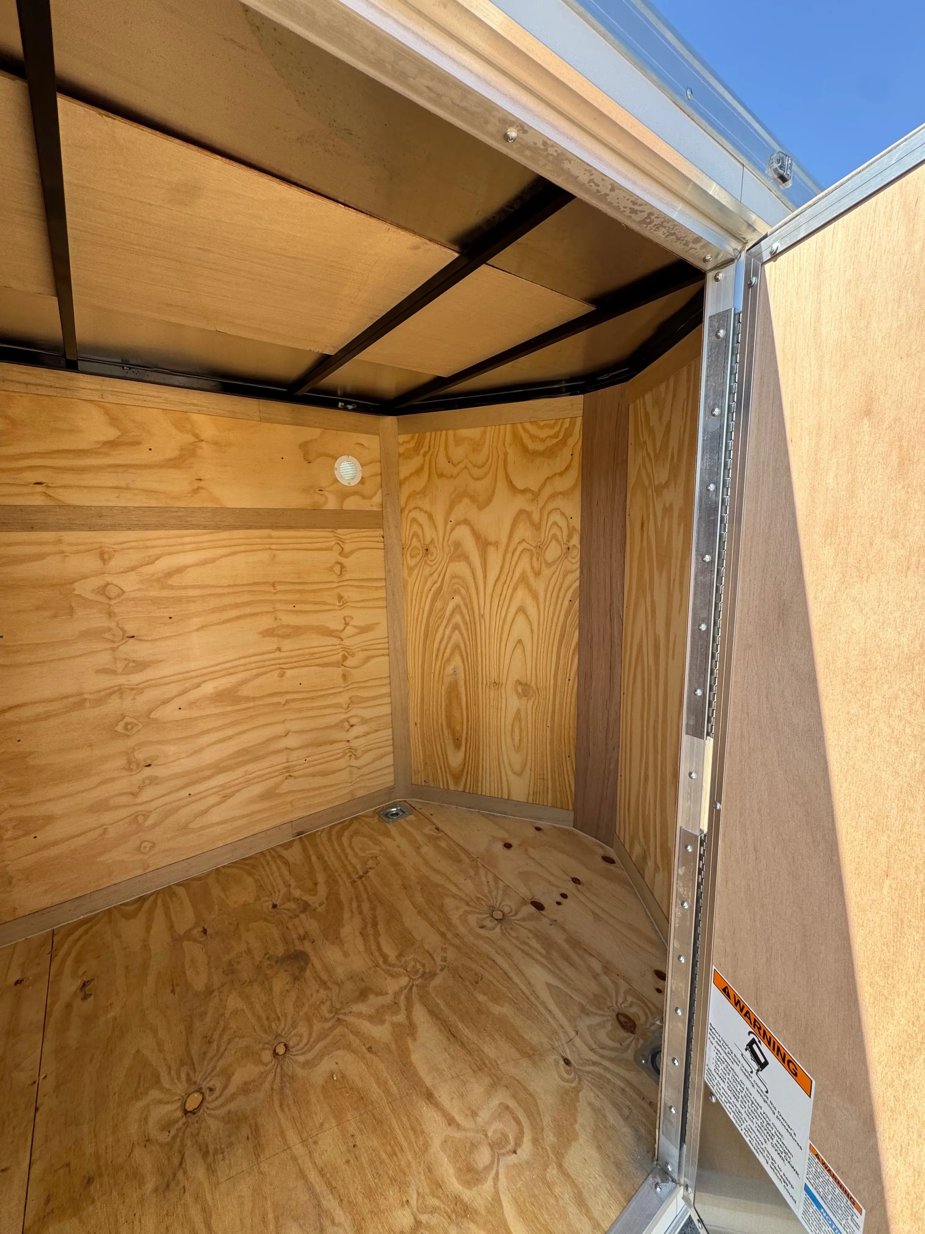 5X10 Single Axle Enclosed Trailer Cargo My Store