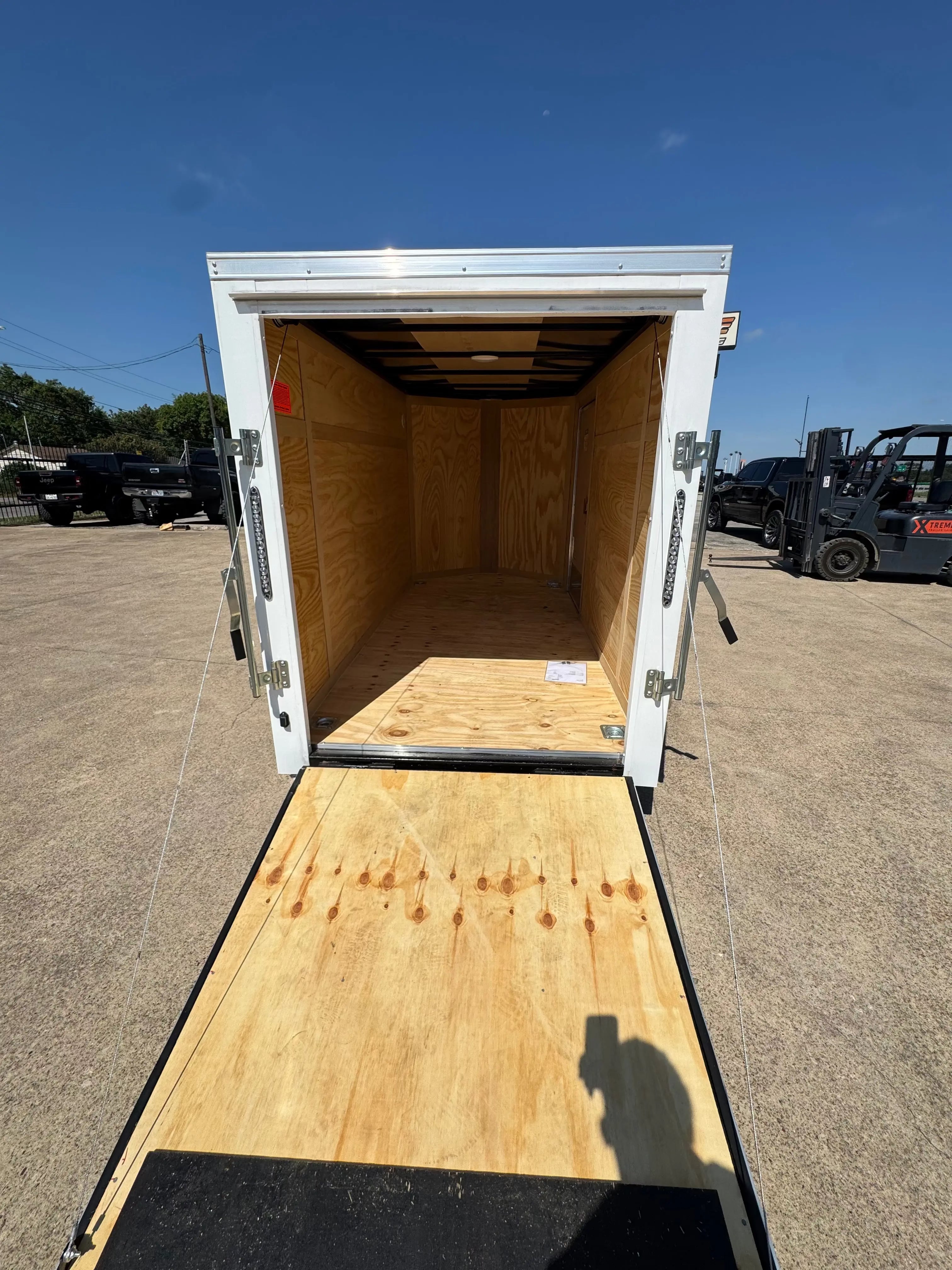 5X10 Single Axle Enclosed Trailer Cargo My Store