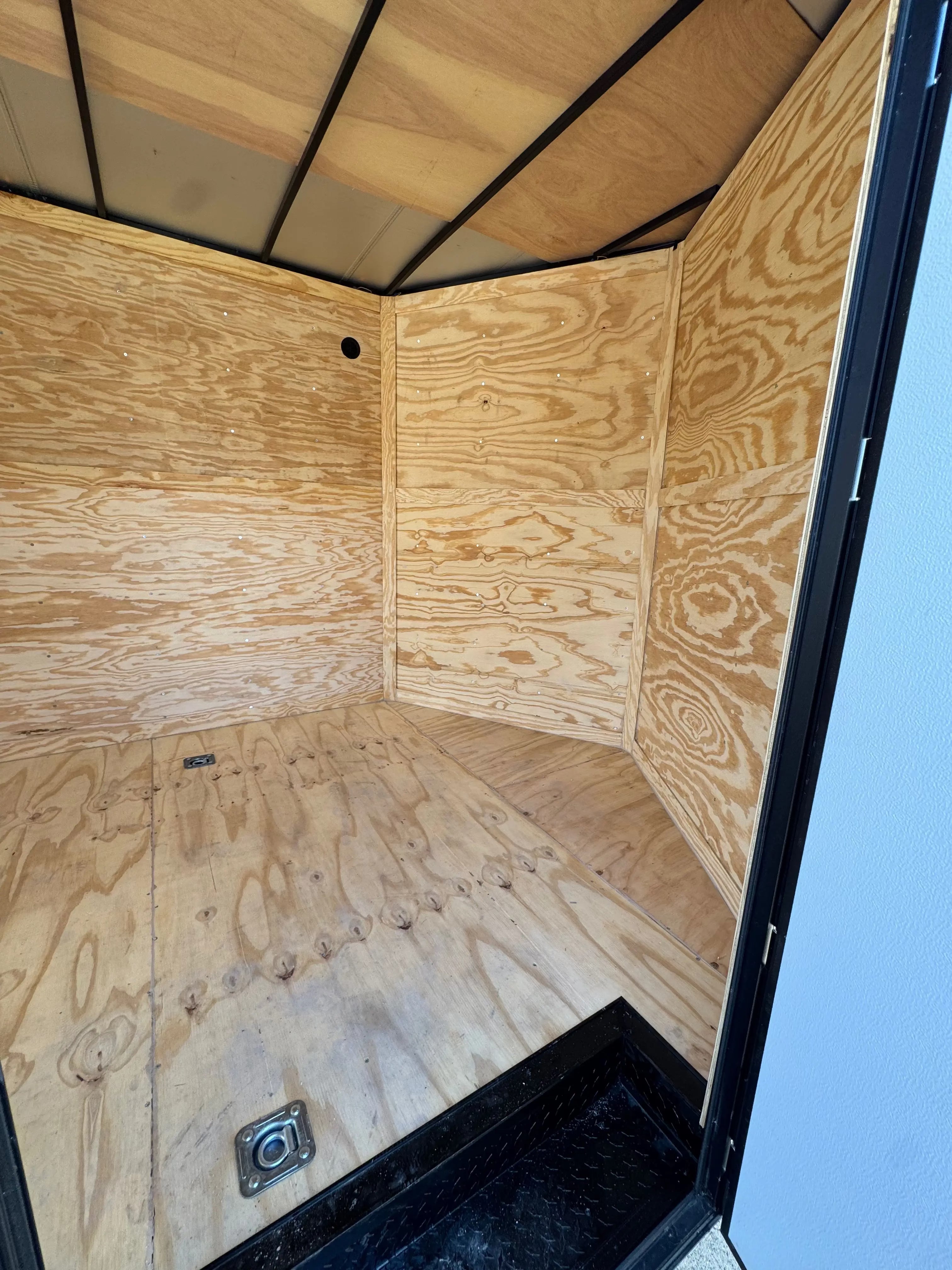 8.5X24 CHARCOAL CARGO W/ WING LED LIGHTING My Store