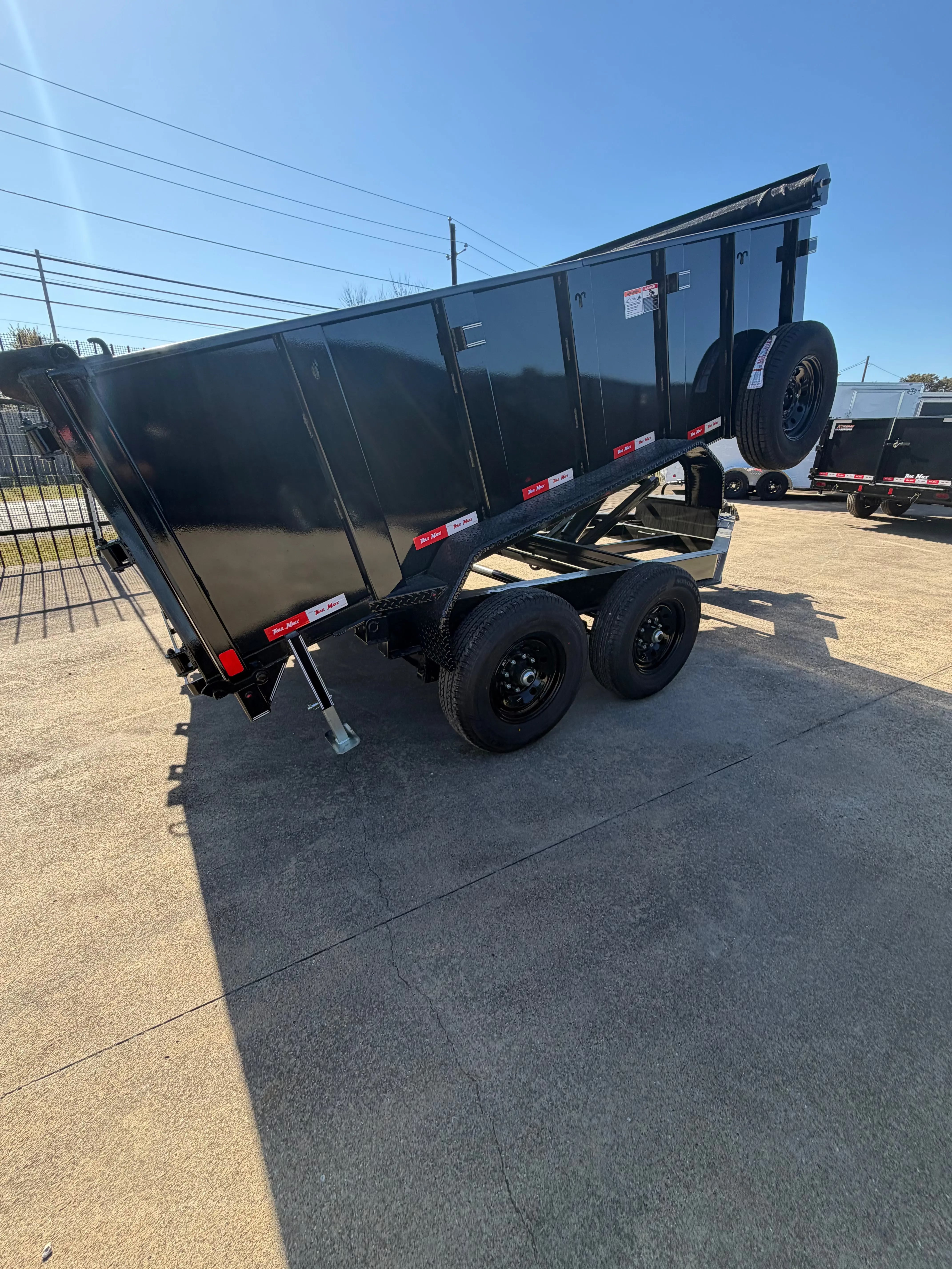83X12 3 FT. WALLS BUMPER PULL DUMP TRAILER My Store