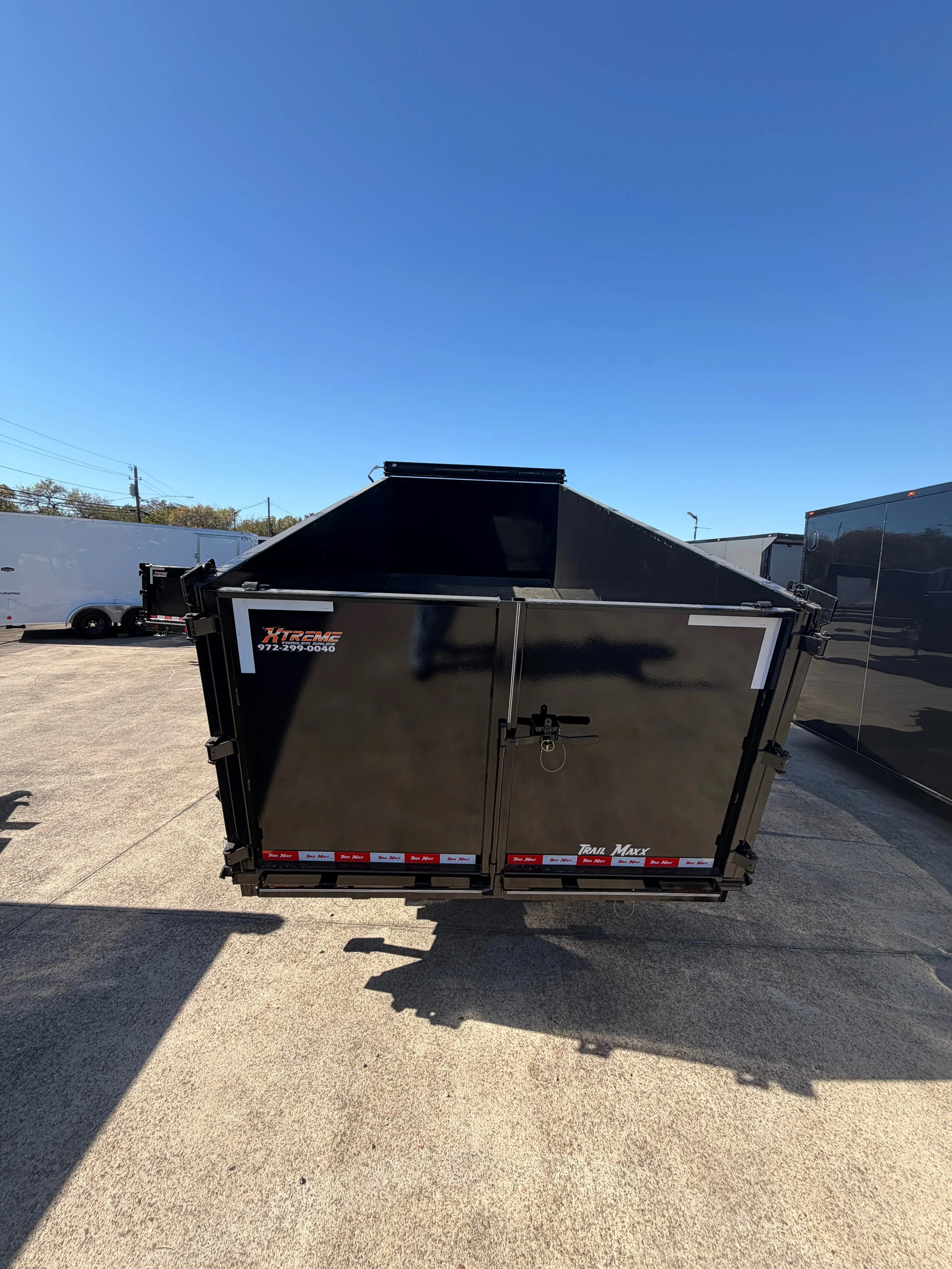 83X16X4 FT WALL DUMP TRAILER W/TARP My Store