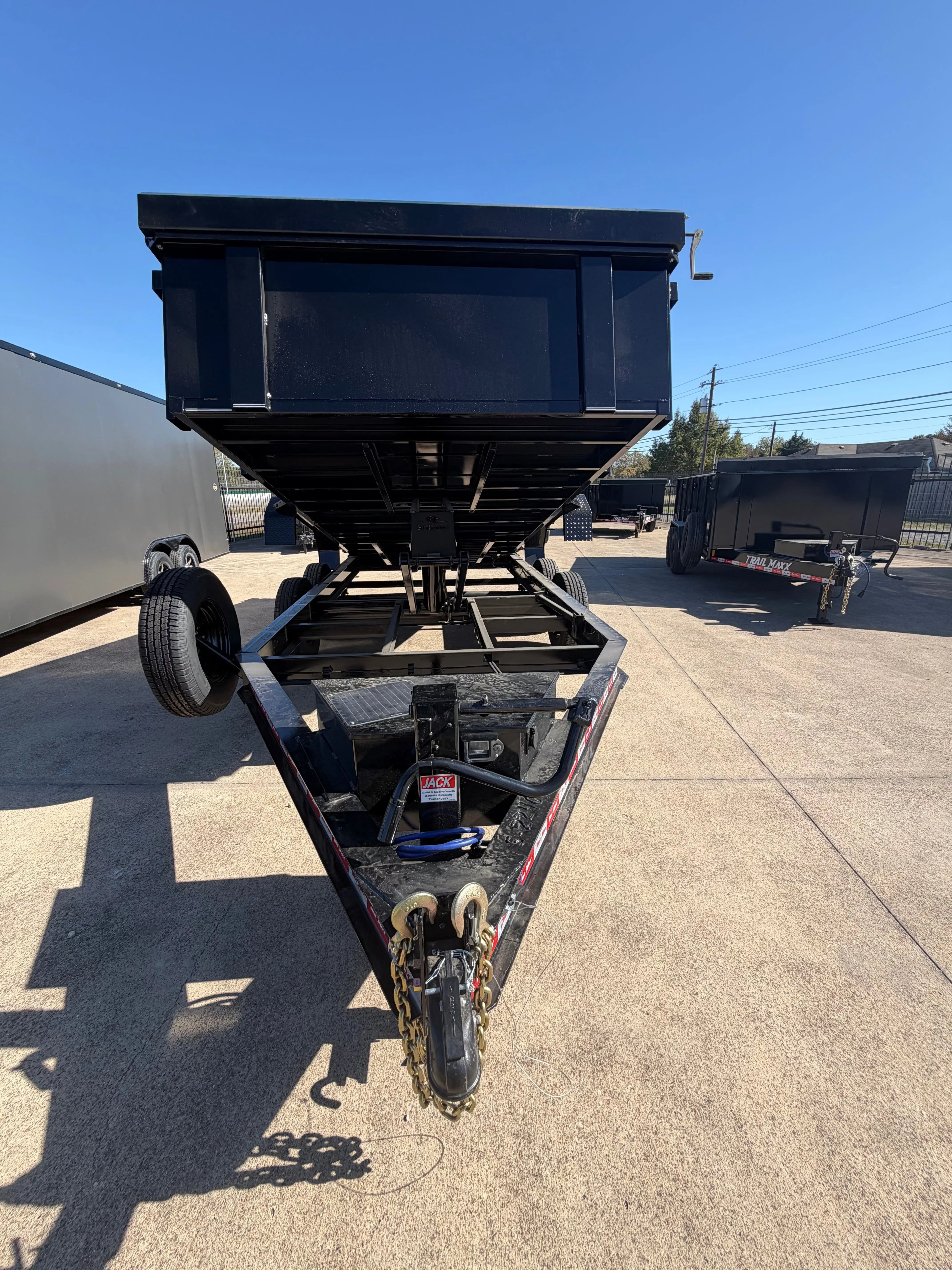 83X16X2 FT WALL DUMP TRAILER W/TARP My Store