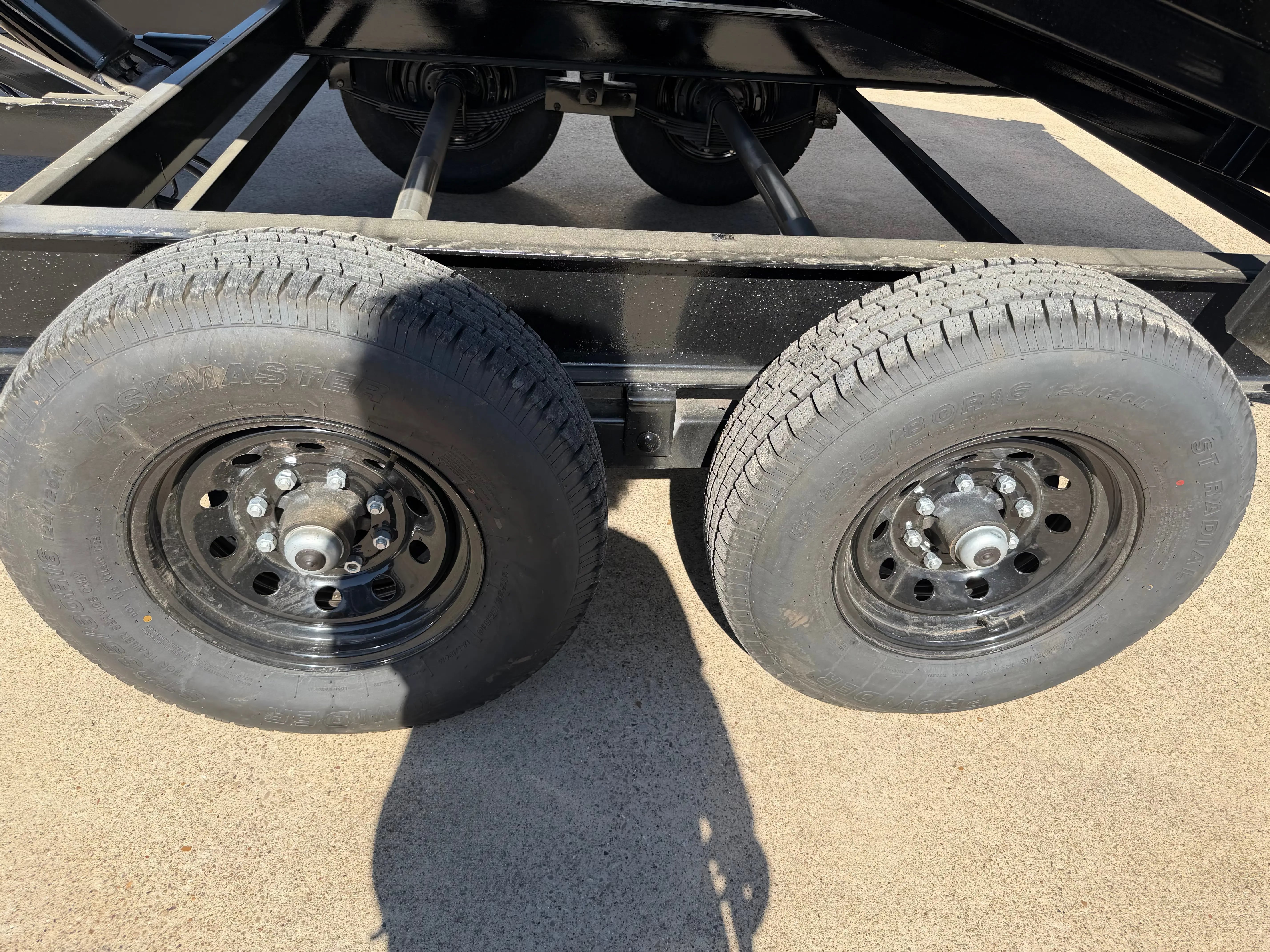 83X16X2 FT WALL DUMP TRAILER W/TARP My Store