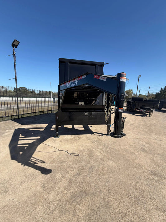 83X14 4 FT WALL GOOSENECK DUMP TRAILER My Store