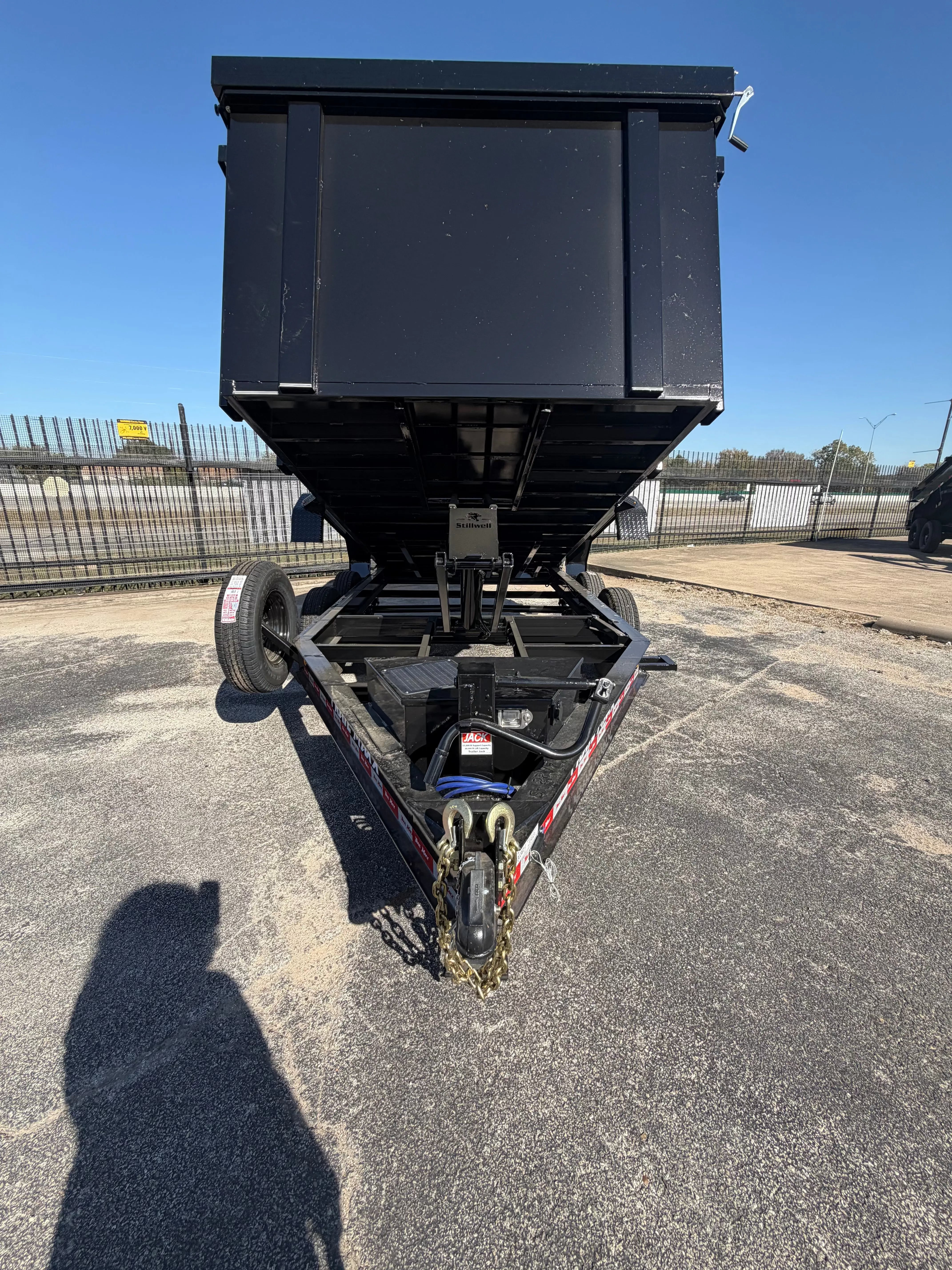 83X14 4 FT WALL BUMPER PULL DUMP TRAILER My Store