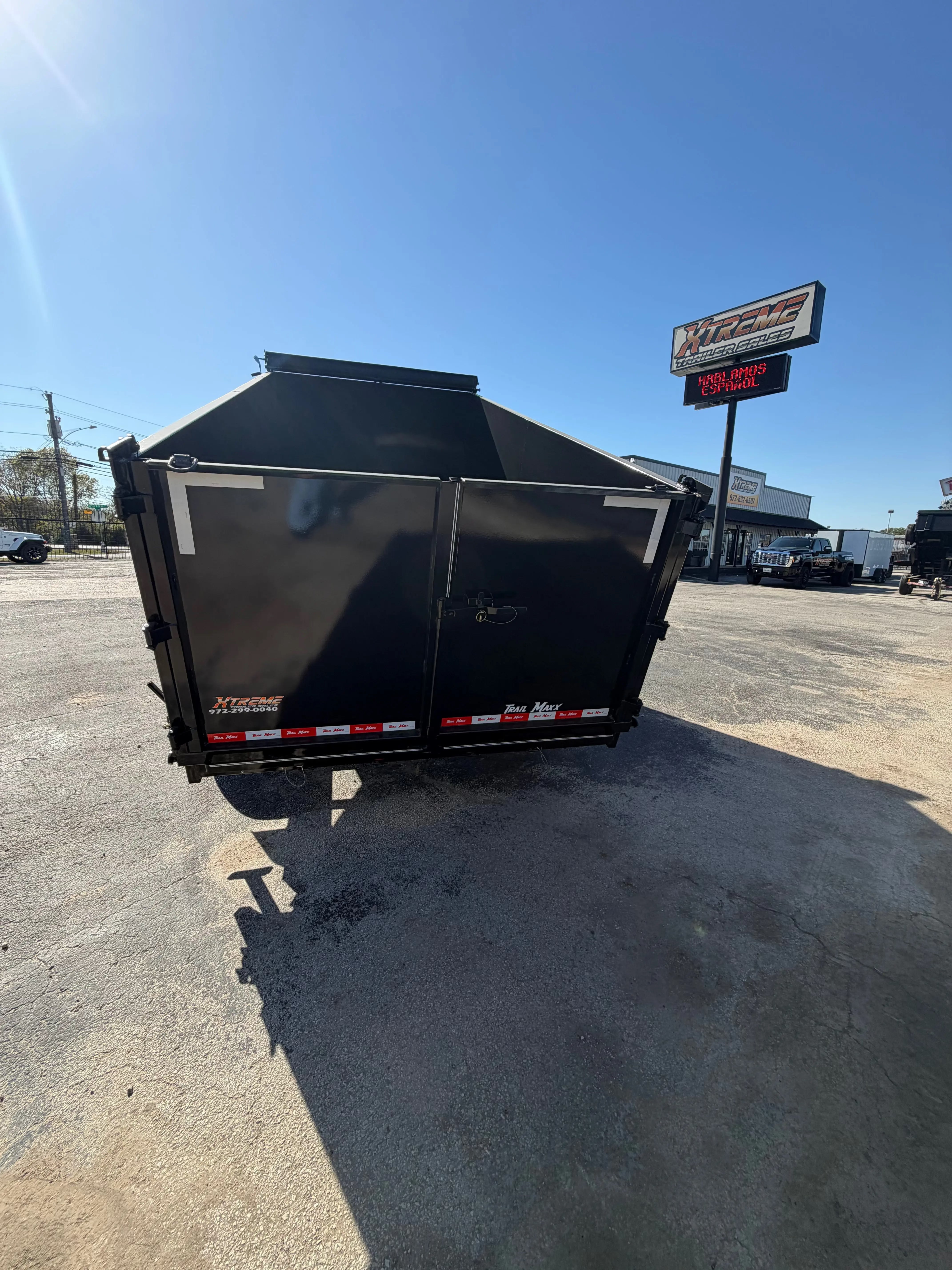 83X14 4 FT WALL BUMPER PULL DUMP TRAILER My Store