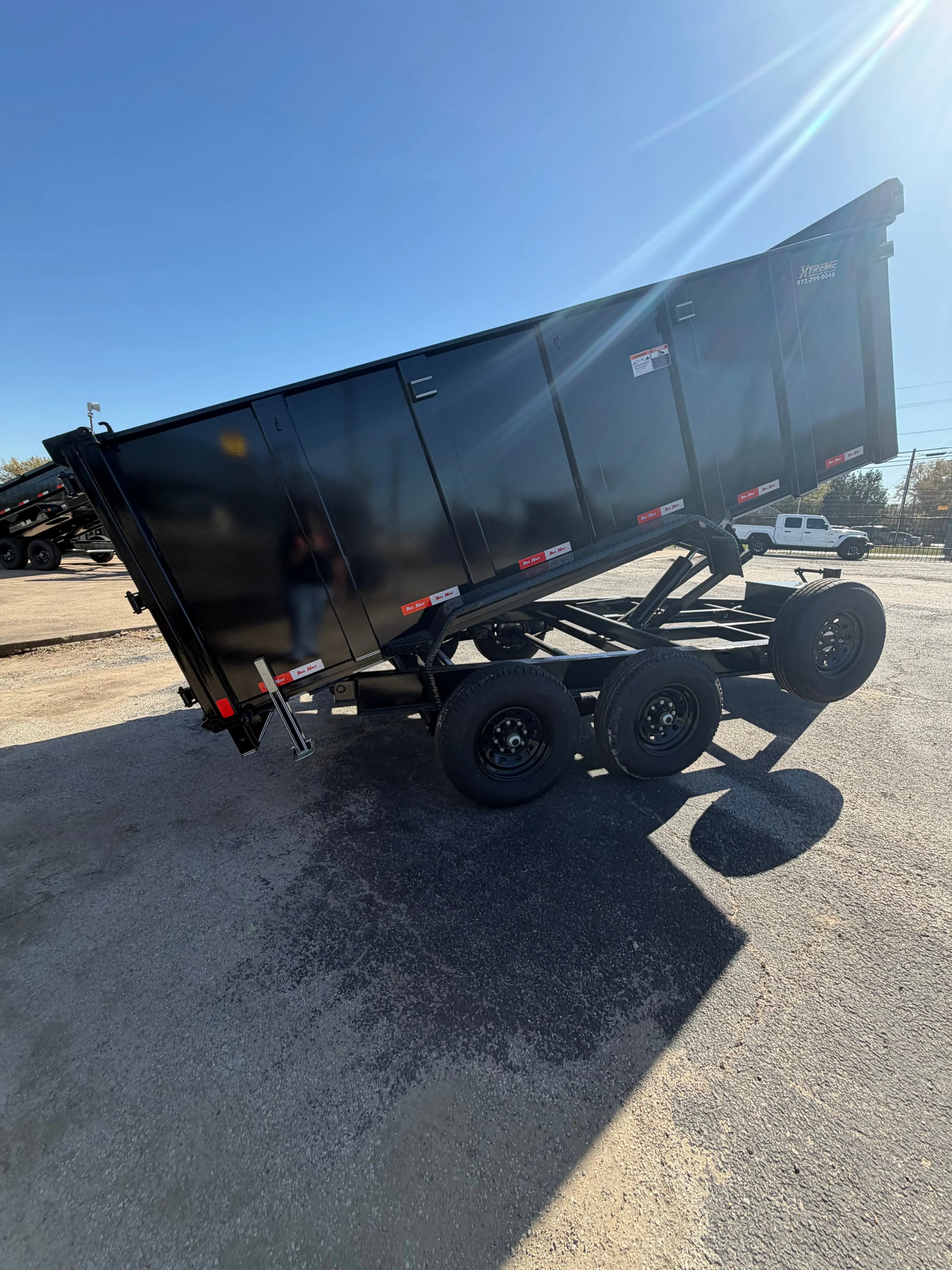 83X14 4 FT WALL BUMPER PULL DUMP TRAILER My Store