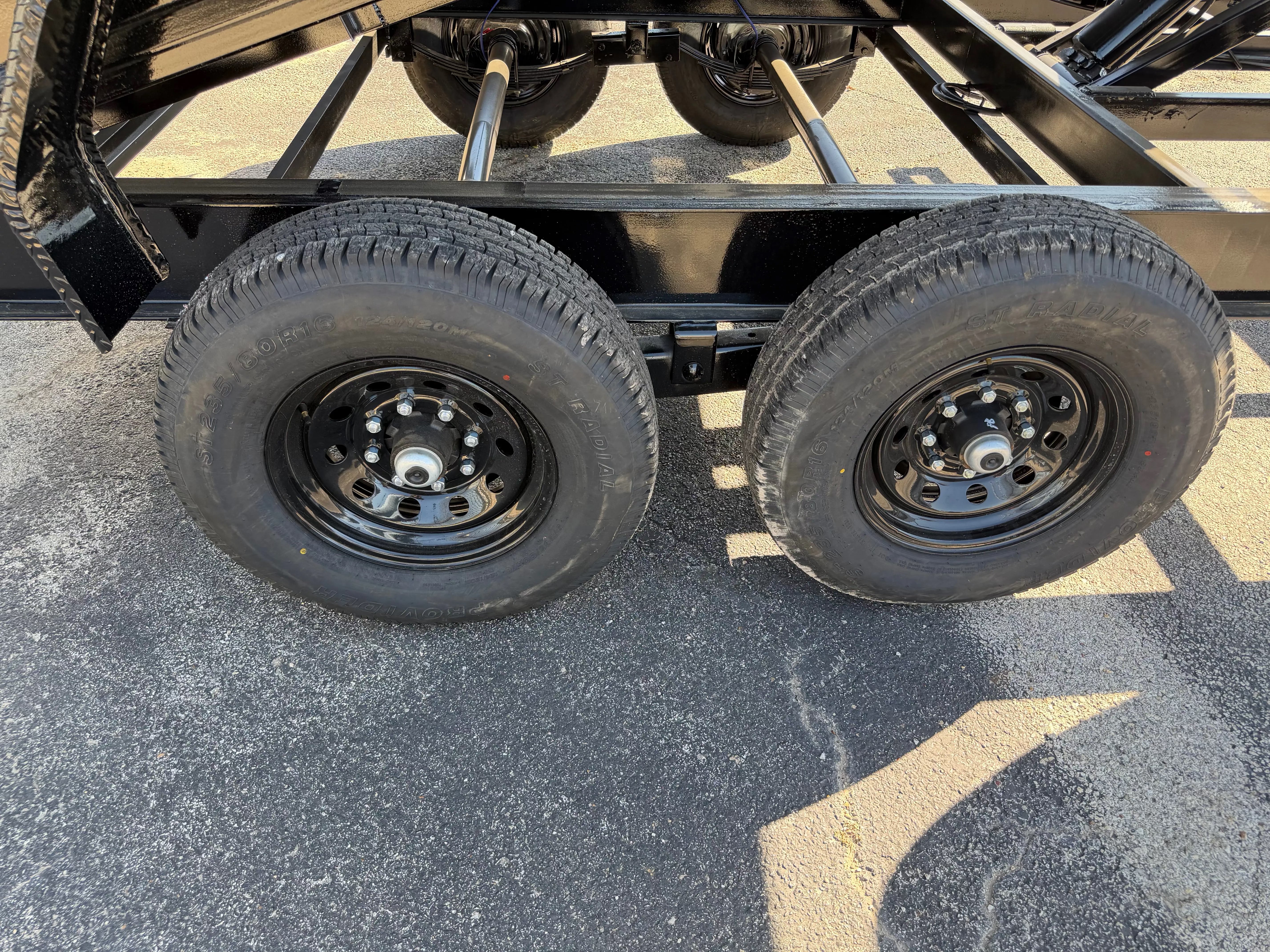 83X14 4 FT WALL BUMPER PULL DUMP TRAILER My Store