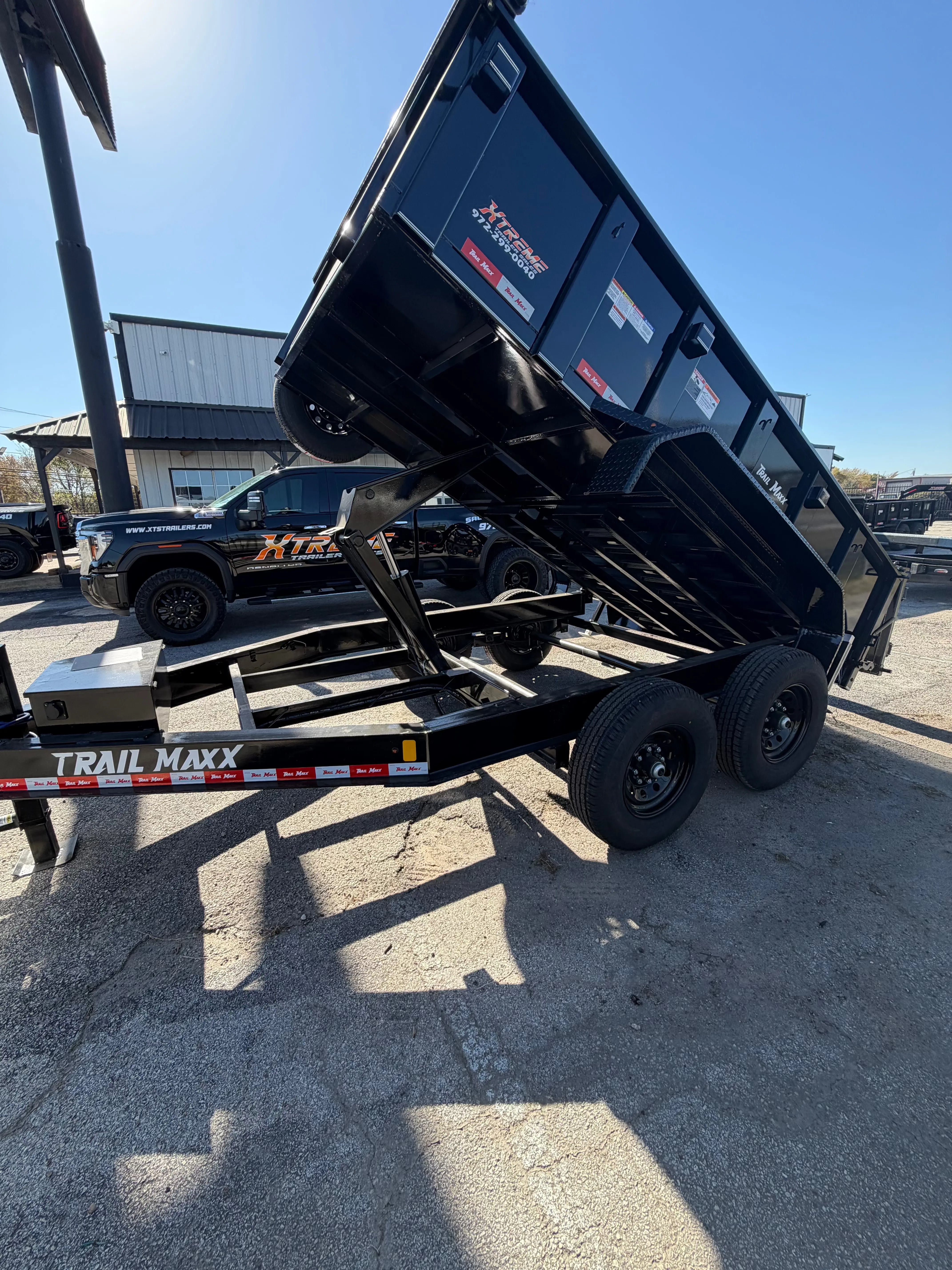 83X12 2 FT WALL BUMPER PULL DUMP TRAILER My Store