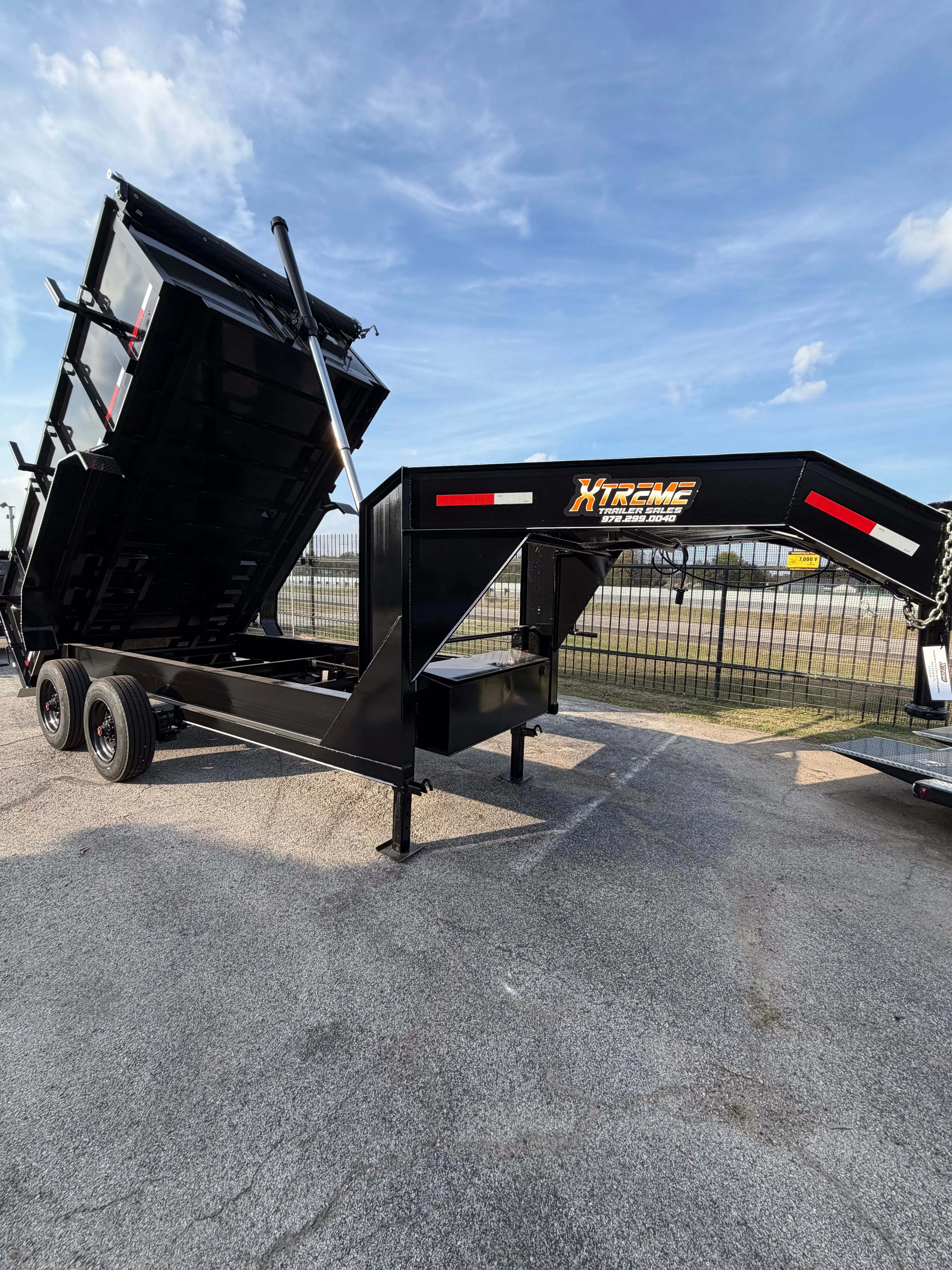 83X14 3FT WALL TELESCOPIC GOOSENECK DUMP My Store